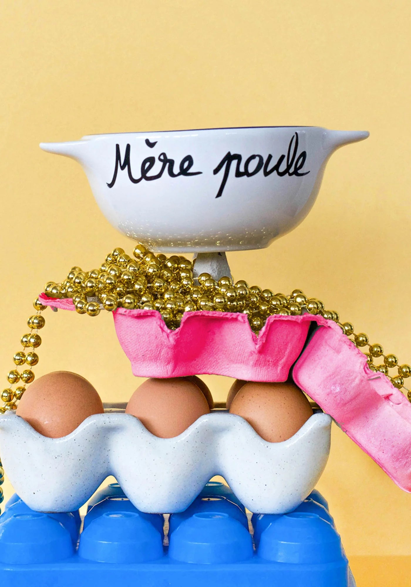 Le bol breton Mère Poule de chez Pied de Poule