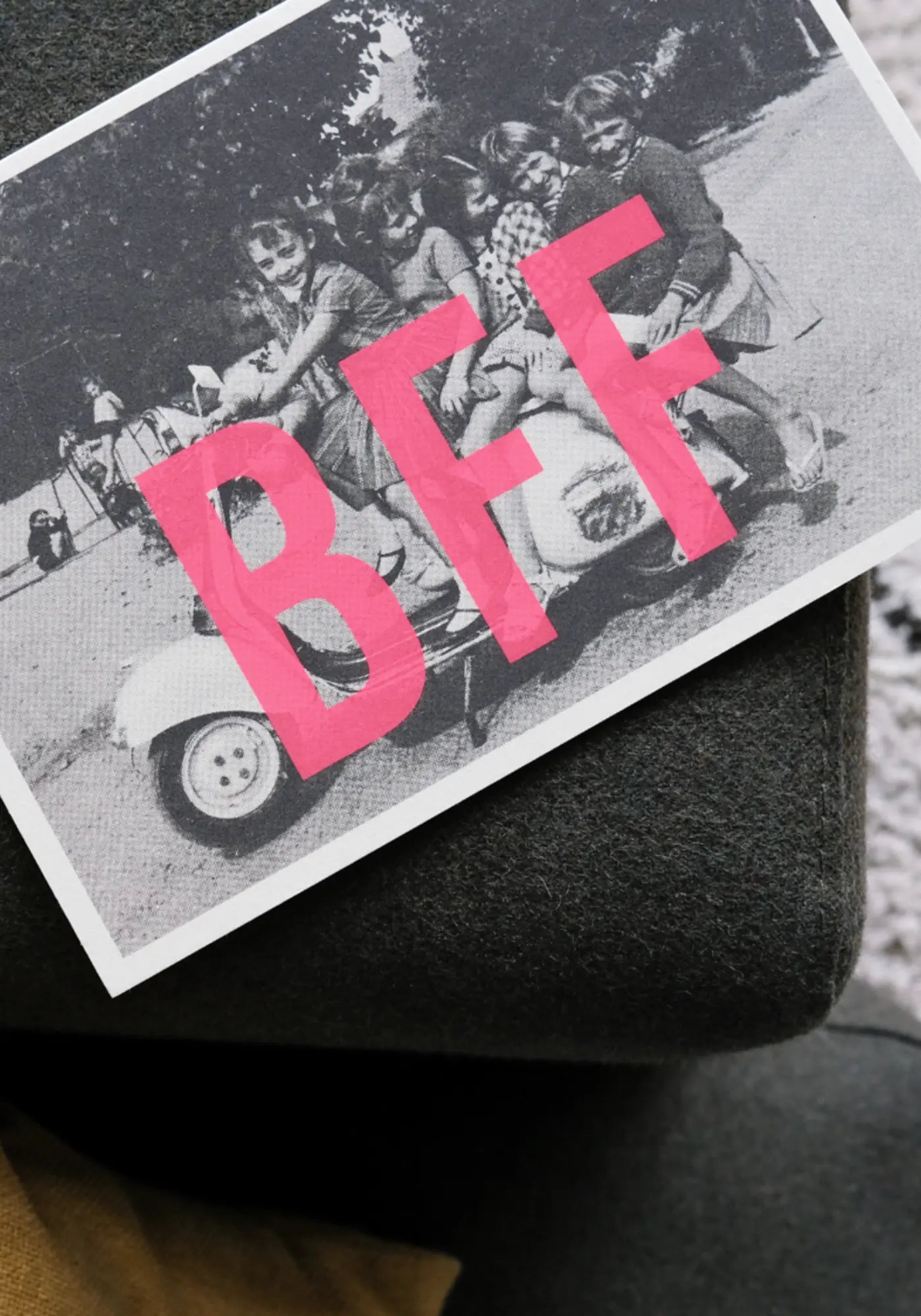 La carte BFF format M de chez Kencre