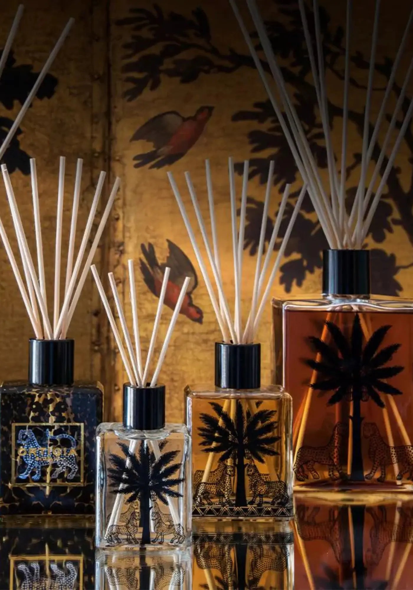 Les diffuseurs Palma de 200ml de chez Ortigia