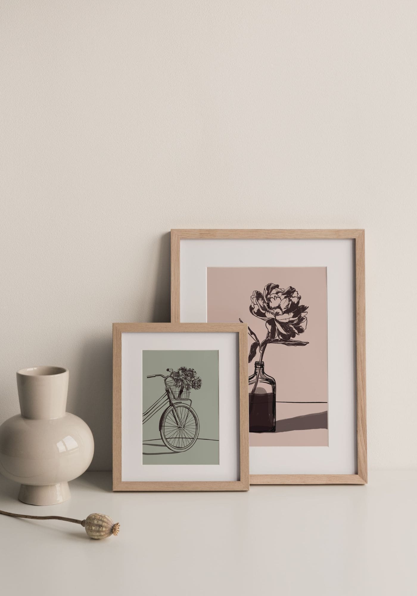 garance-anrys-affiche-velo-pivoine-cigoire