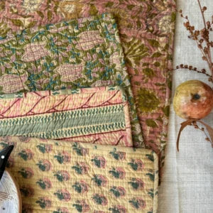 Les sets de table à fleurs de chez Les Petits Bohèmes