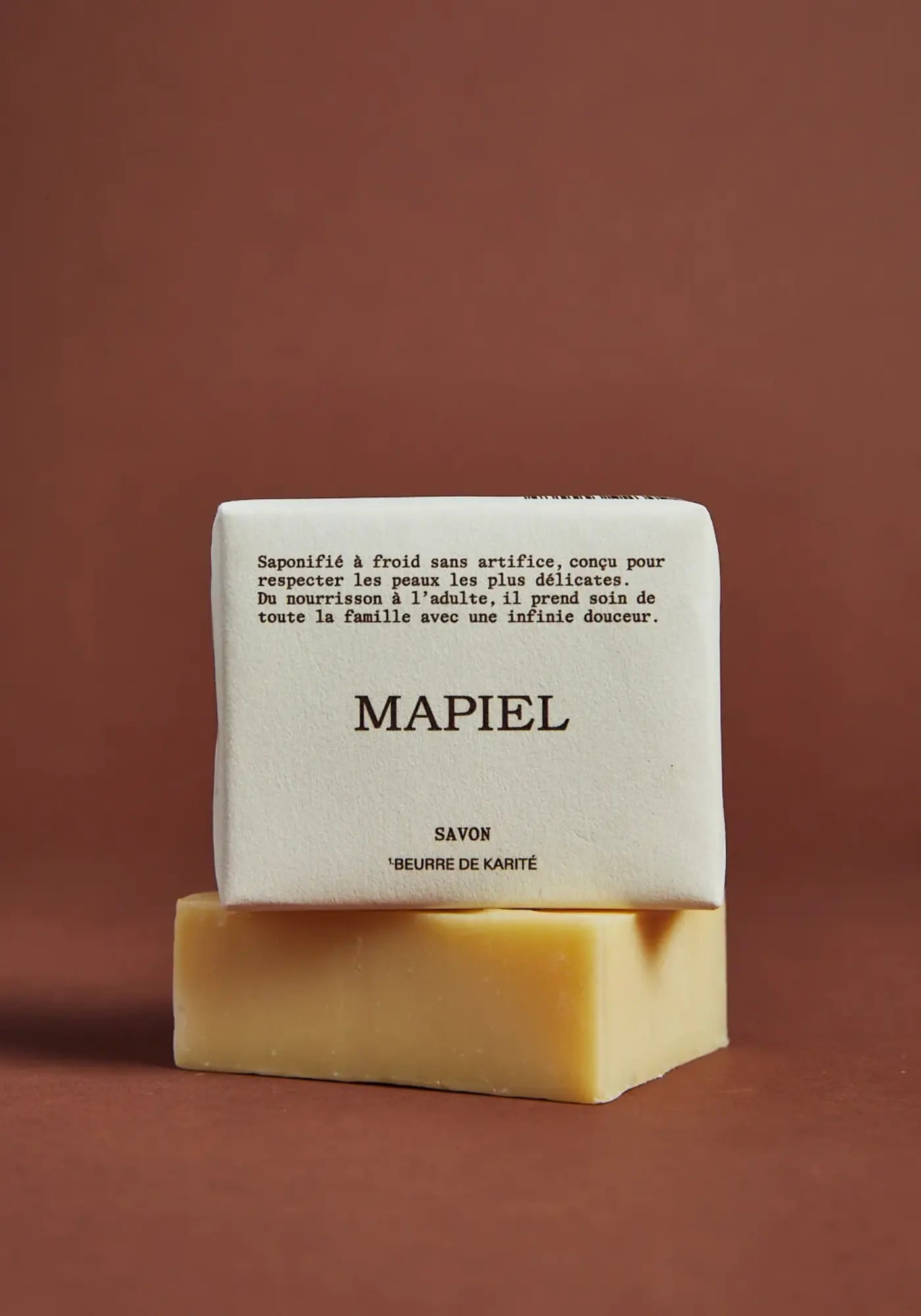 Le savon naturel beurre de karité de chez Mapiel