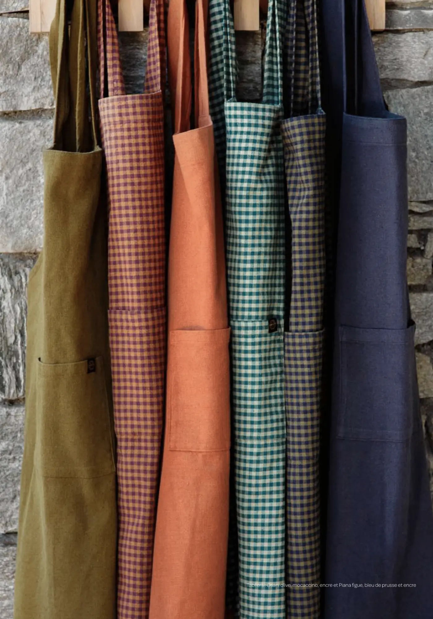 Les tabliers japonais piana II de chez Haomy