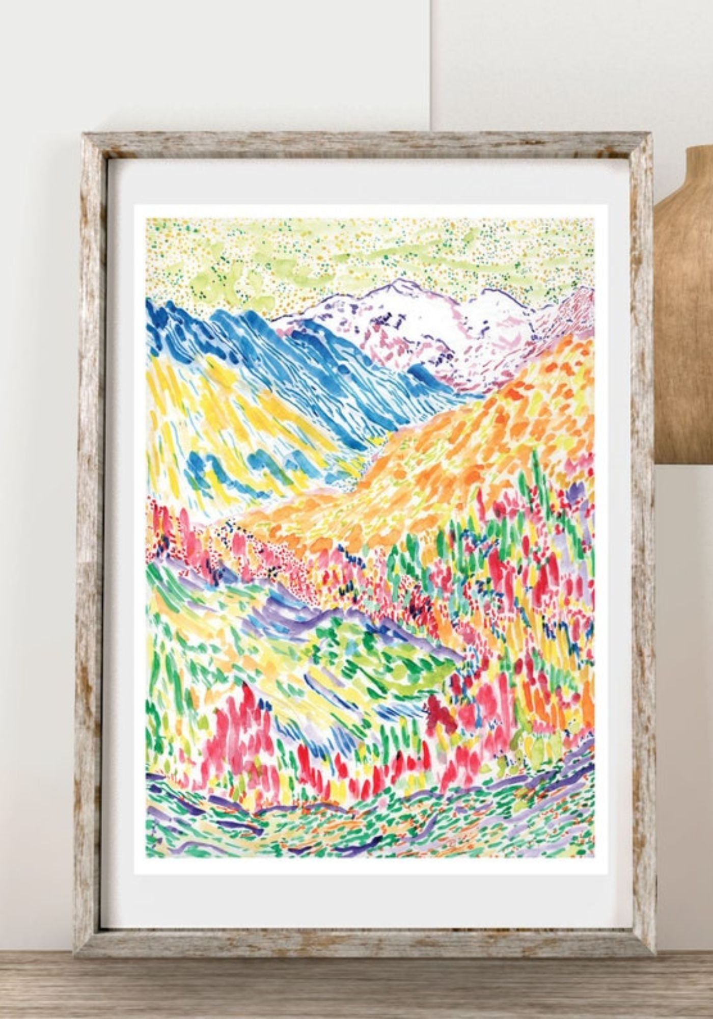affiche-peinture-le-glacier-du-printemps-claire-duplouy