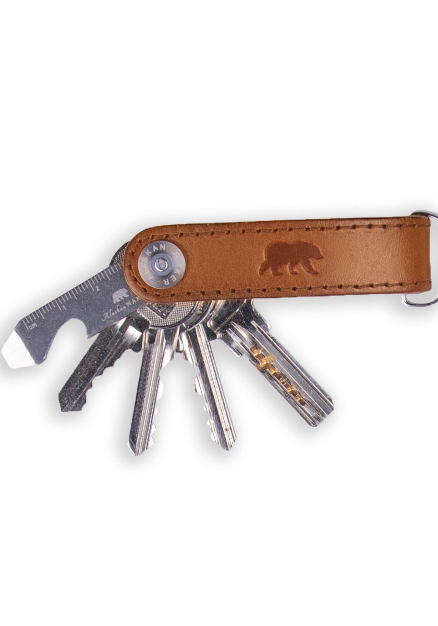 porte-cle-loop-cognac-alaskan-maker