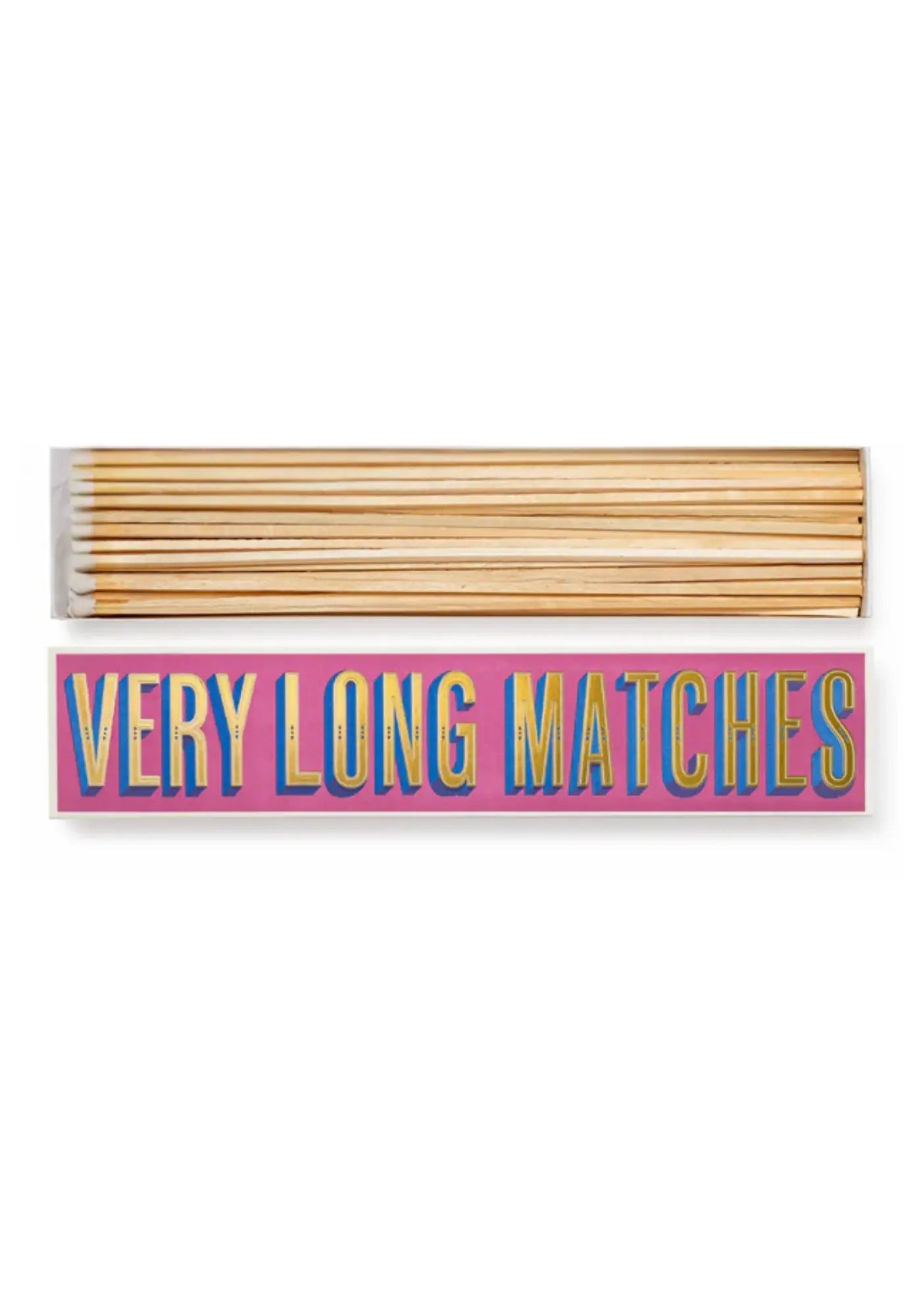 La boite à allumettes longues very long matches de chez The archivist