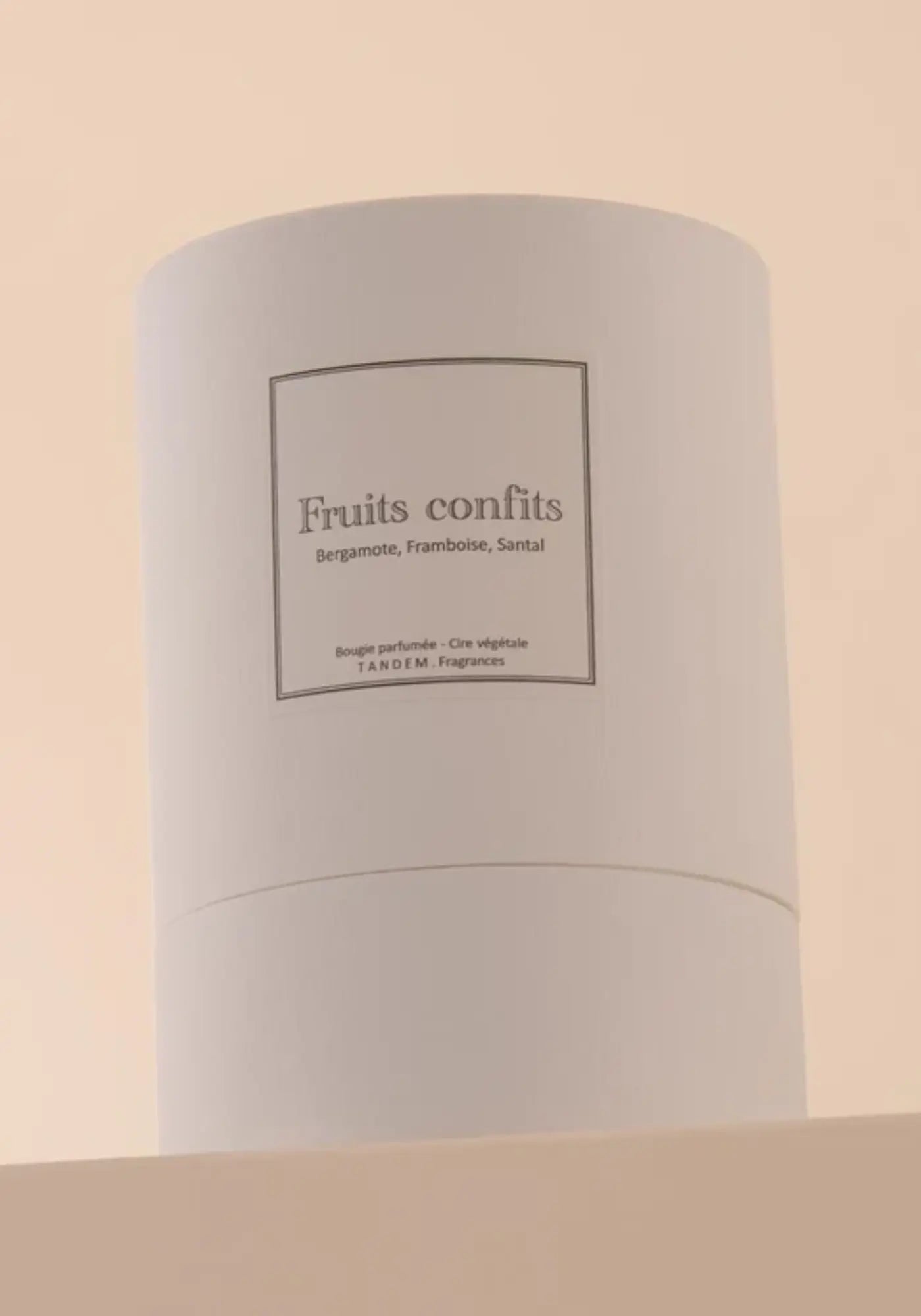 La boîte Fruits confits de chez Tandem Fragrances