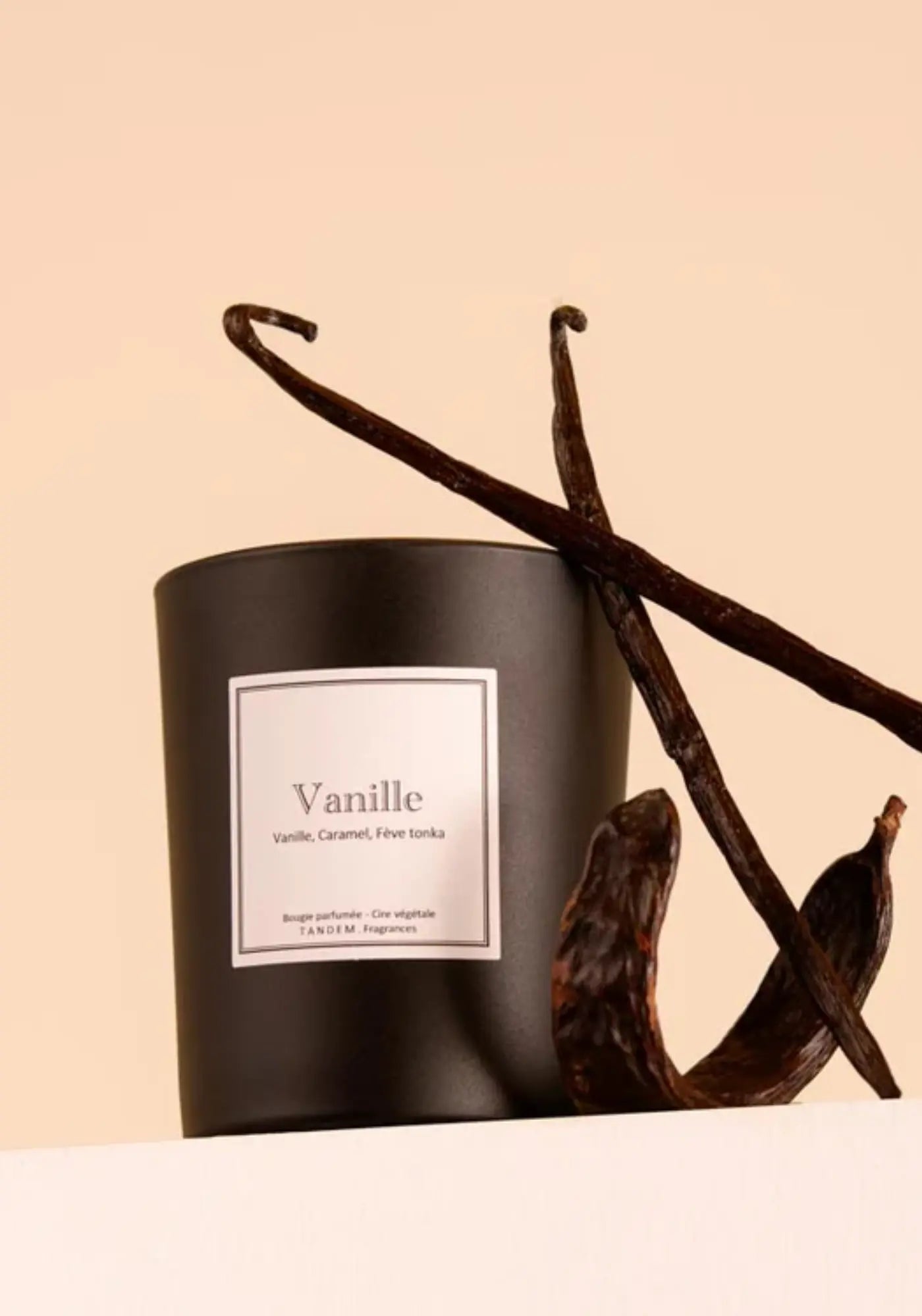 La bougie 180g Vanille de chez Tandem Fragrances