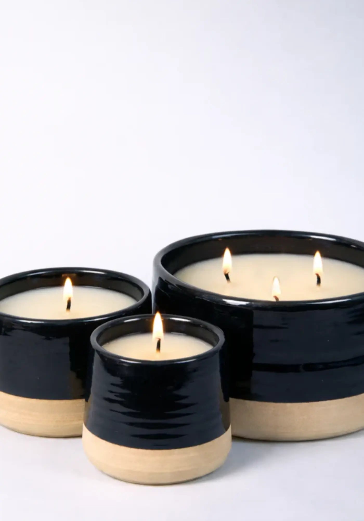 Les bougies or rouge du midi de chez Maison Tassan