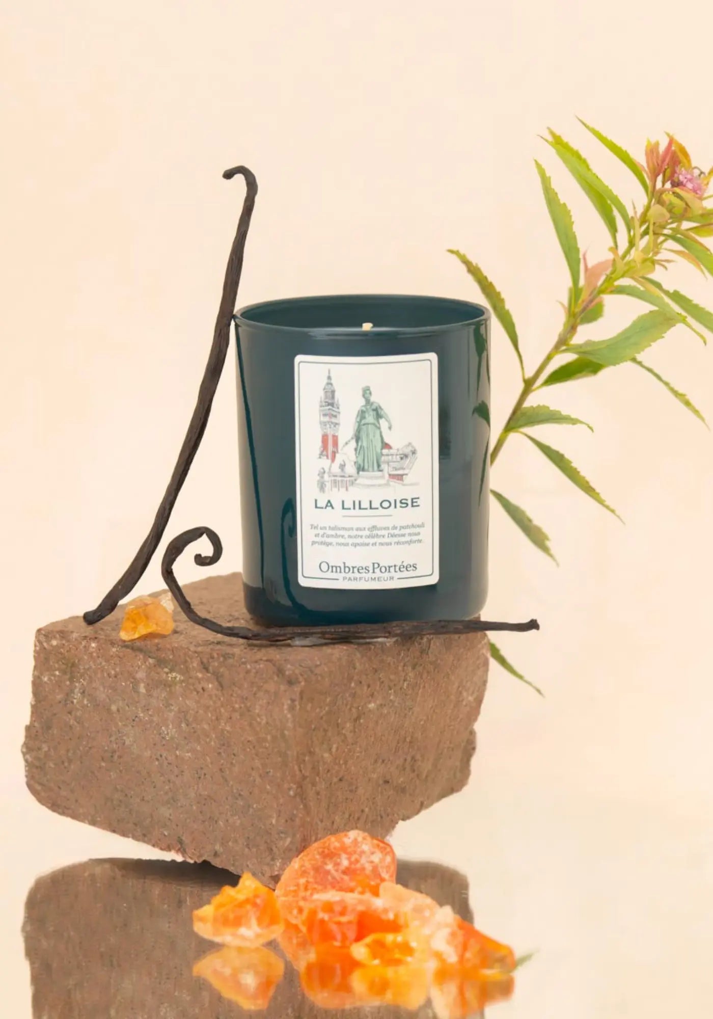 La bougie parfumée Lilloise La Lilloise de chez Ombres Portées