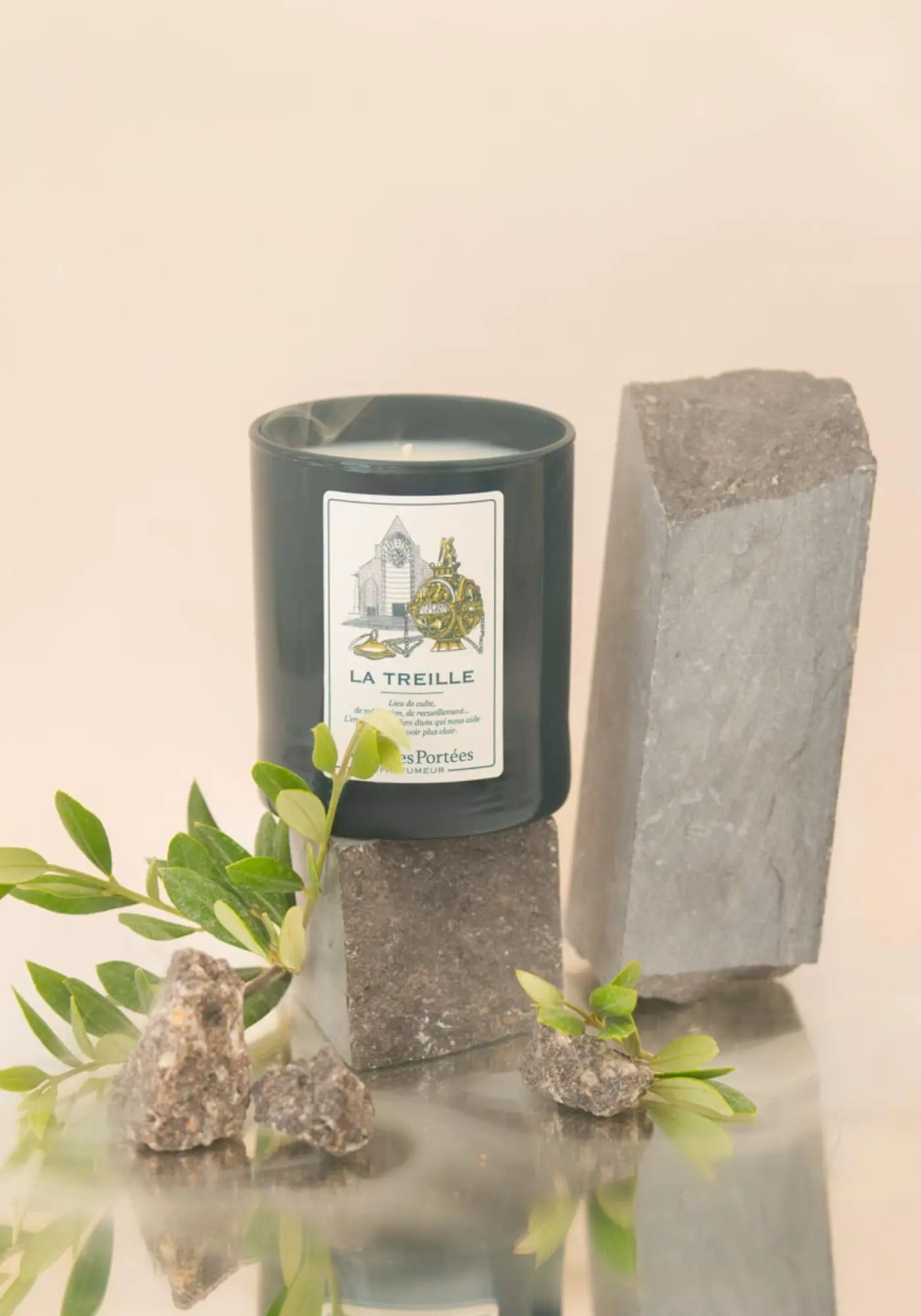 La bougie parfumée Lilloise La Treille de chez Ombres Portées