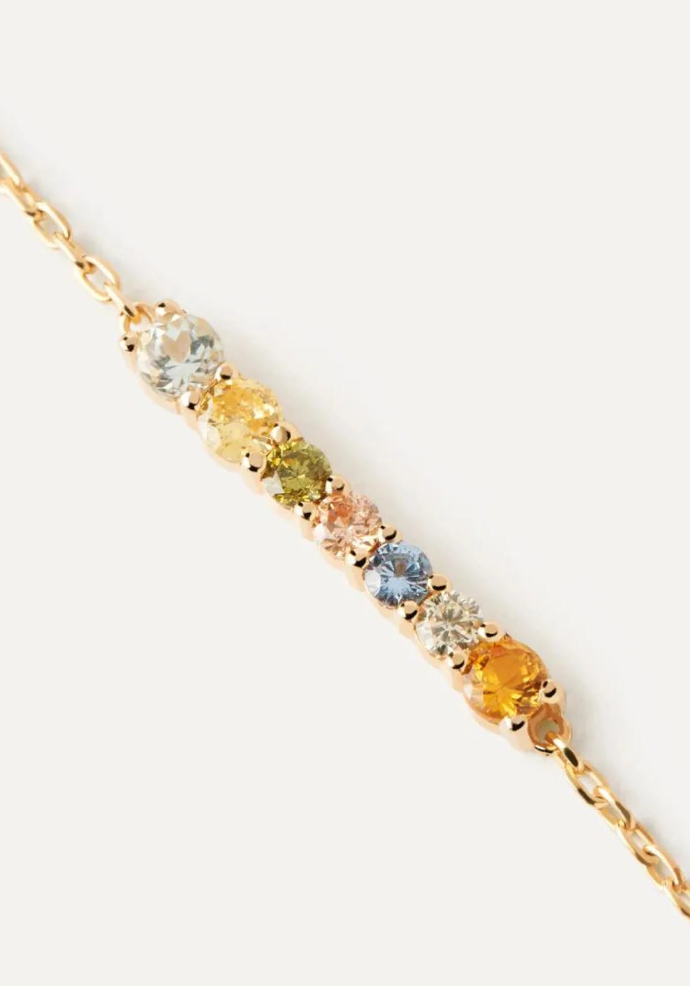 Le bracelet Rainbow en or jaune 18 carats pour femme de chez PD Paola