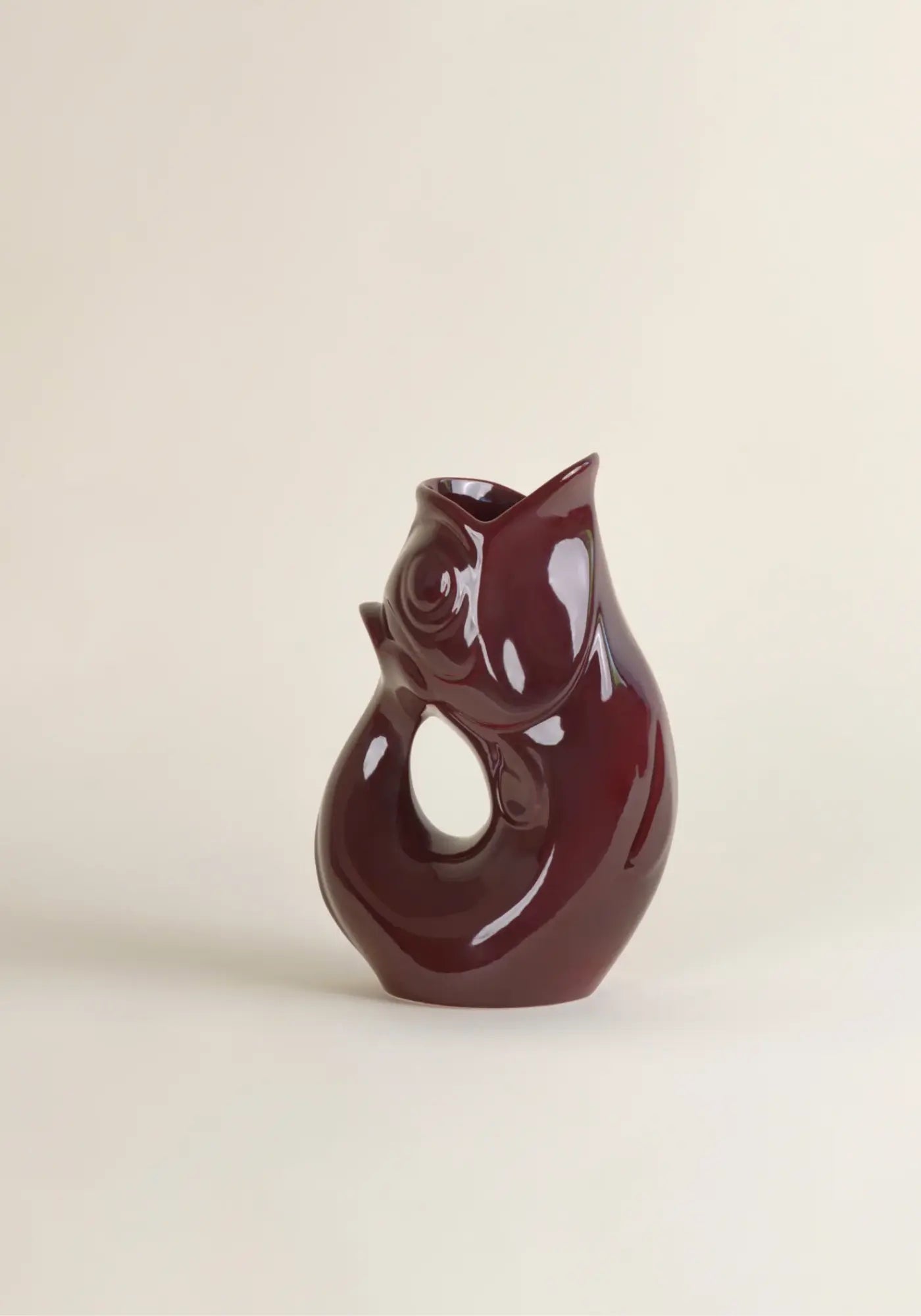 La carafe GlouGlou bourgogne transparent de chez Charolles