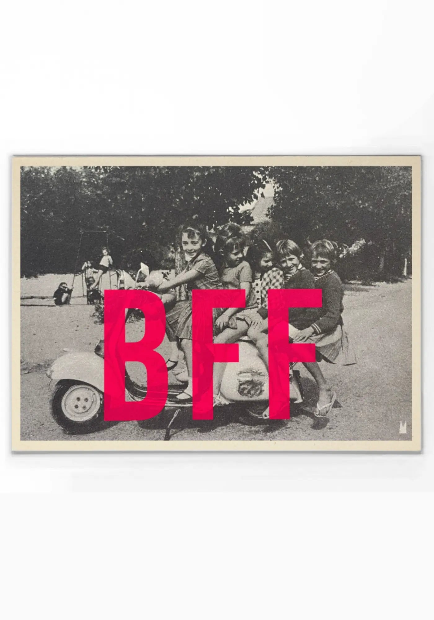 La carte BFF format M de chez Kencre