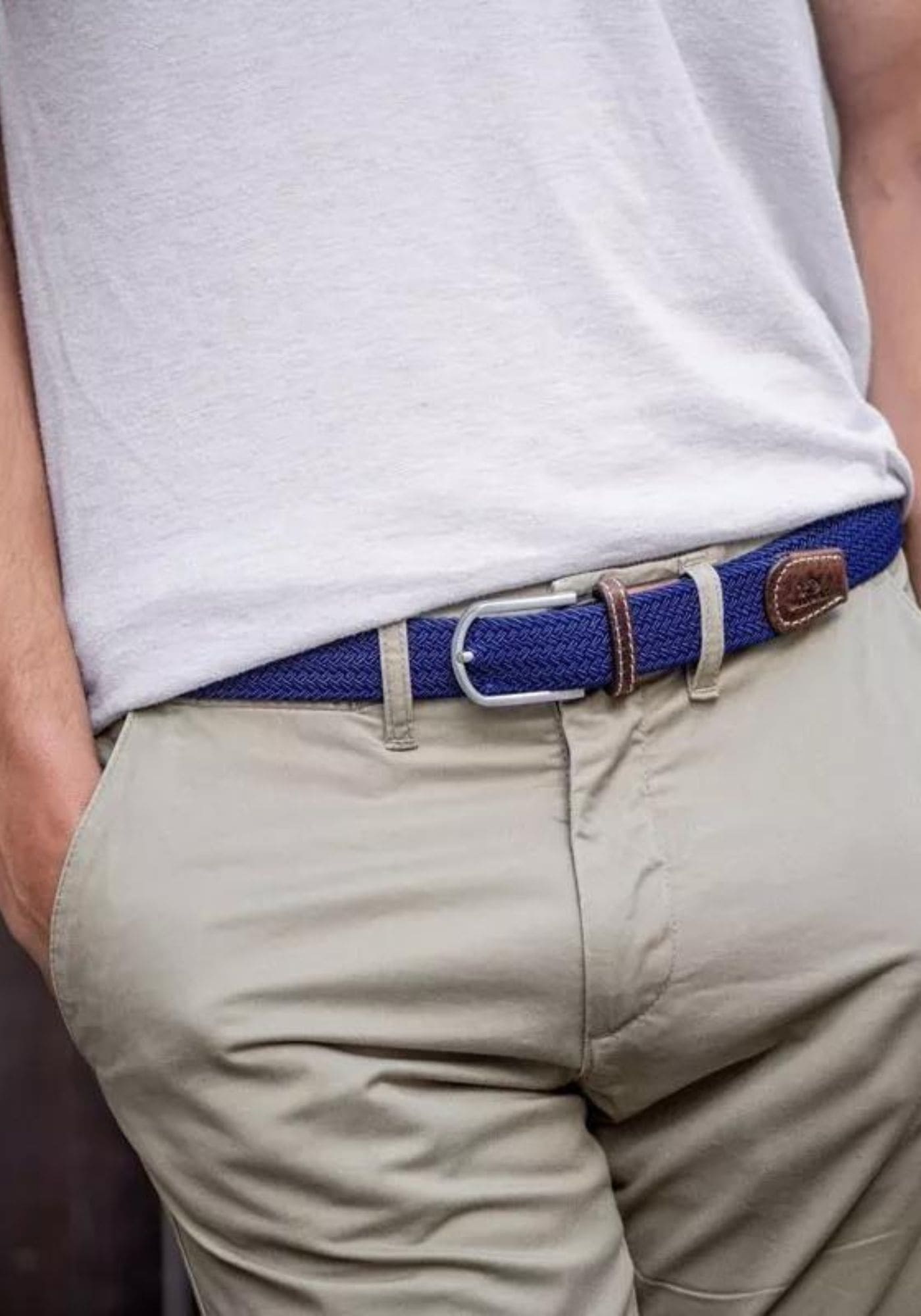 CIGOIRE Ceinture tress e unie de chez Billybelt