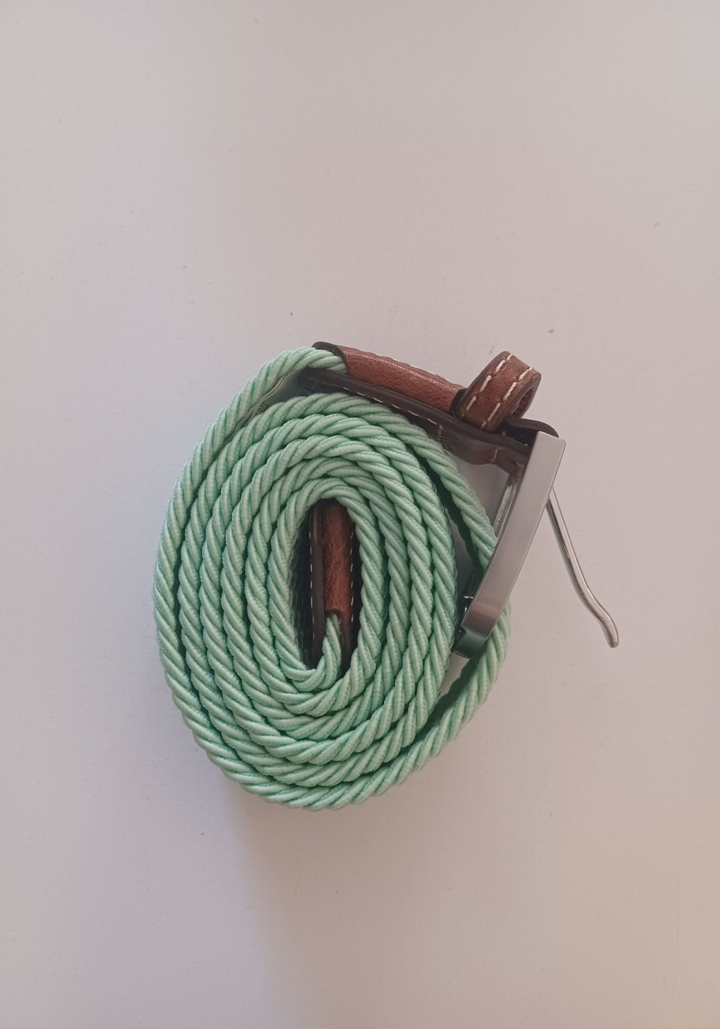 Ceinture tressée unie