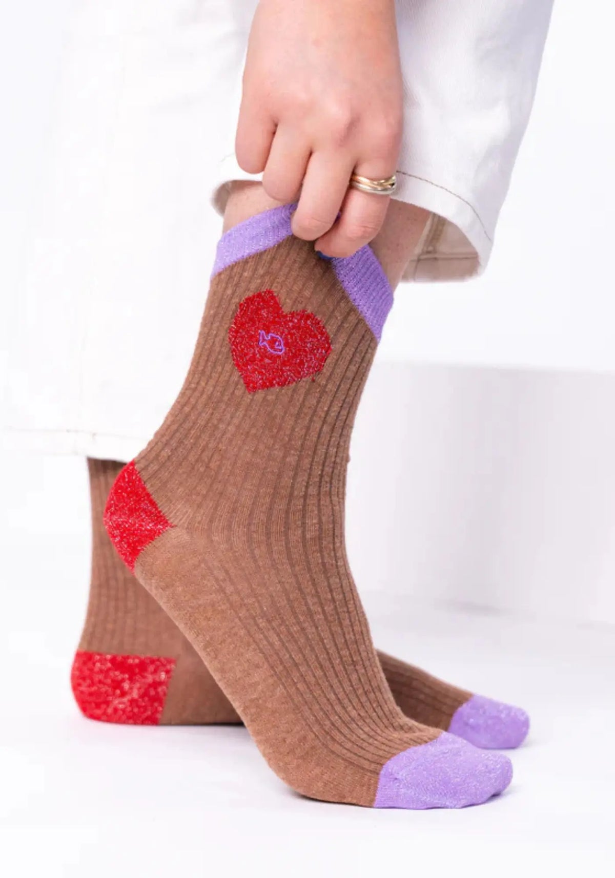 BILLYBELT Chaussettes Chaussettes en coton peigné à carreaux Bakou vert BILLYBELT Chaussettes Chaussettes en coton peigné à carreaux Bakou vert