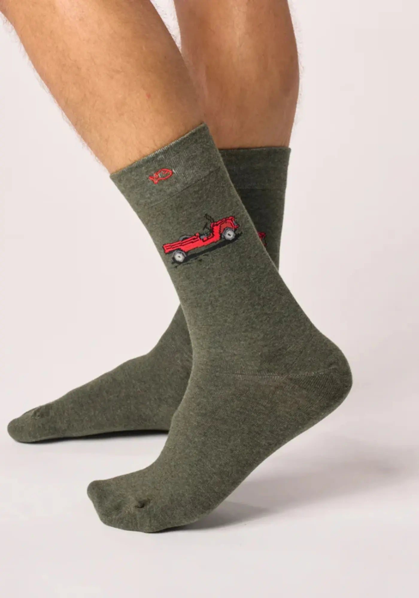 Les chaussettes fantaisie mehari de chez Billybelt
