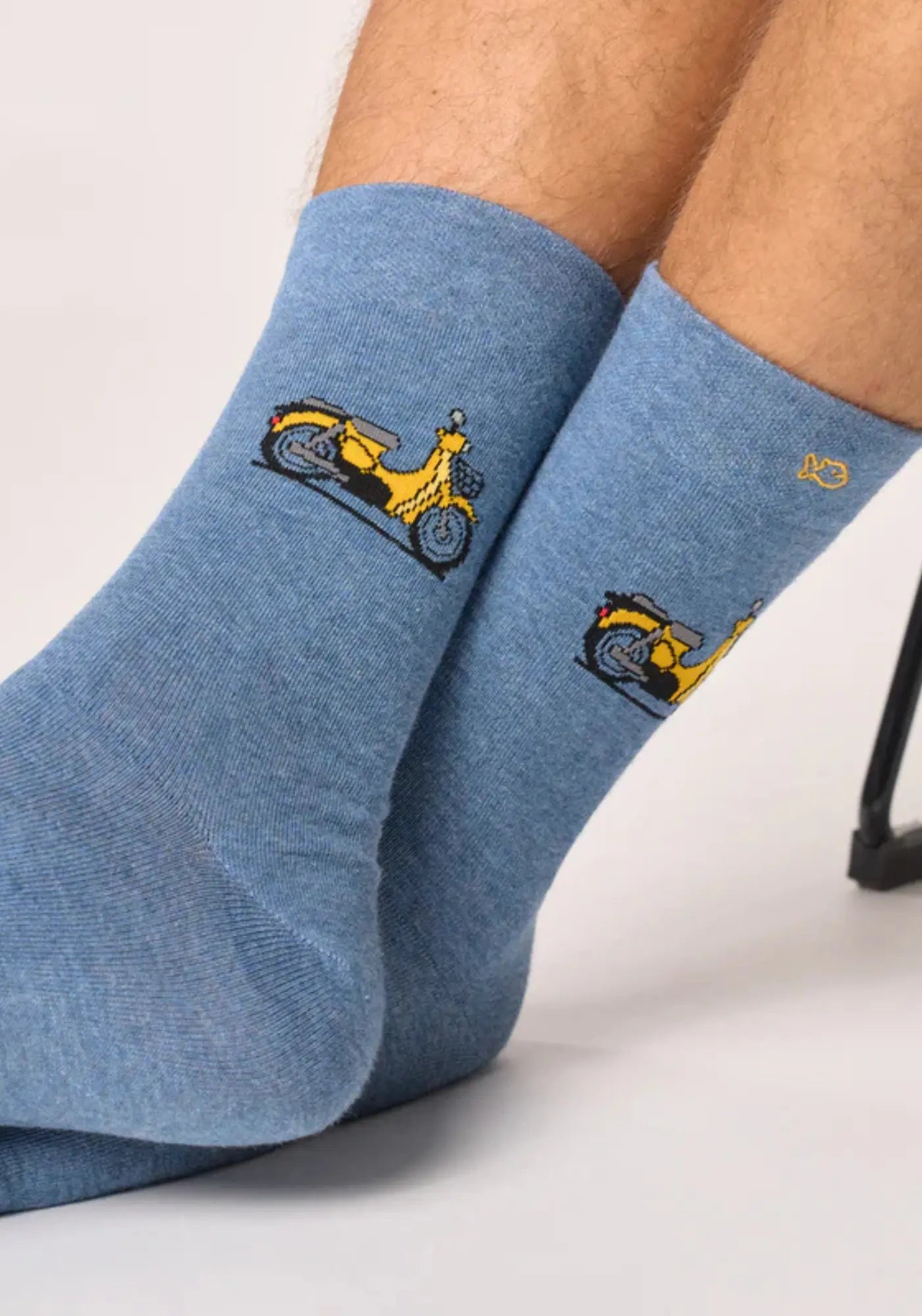 Les chaussettes fantaisie scooter de chez Billybelt