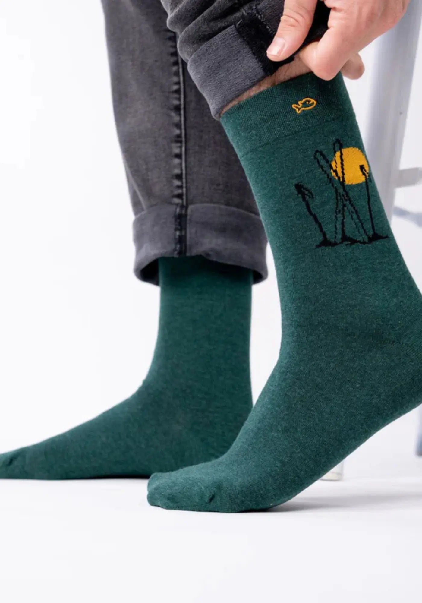 Les chaussettes fantaisie tout shuss de chez Billybelt