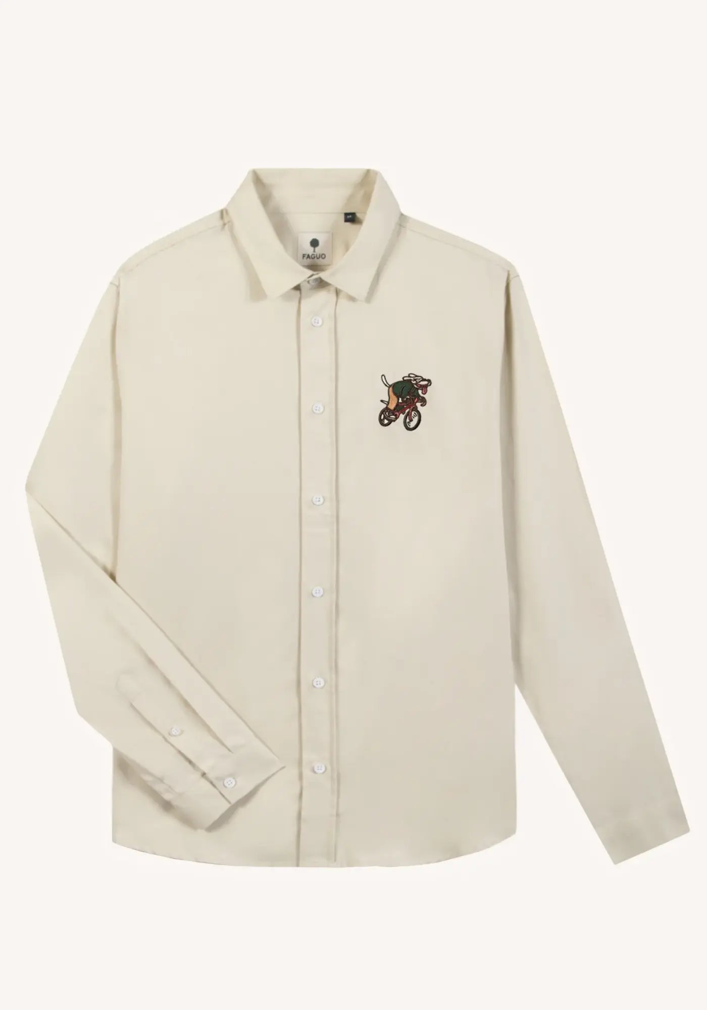 La chemise Iraty écru de chez Faguo