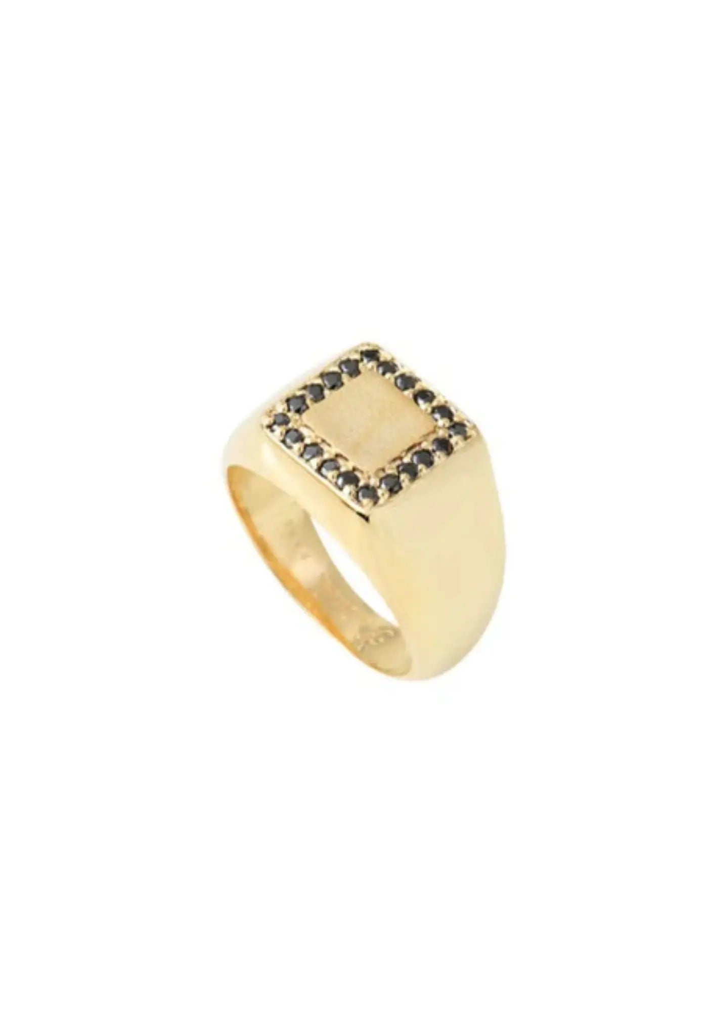 La chevalière Polydoros noir de chez Louis Hendricks