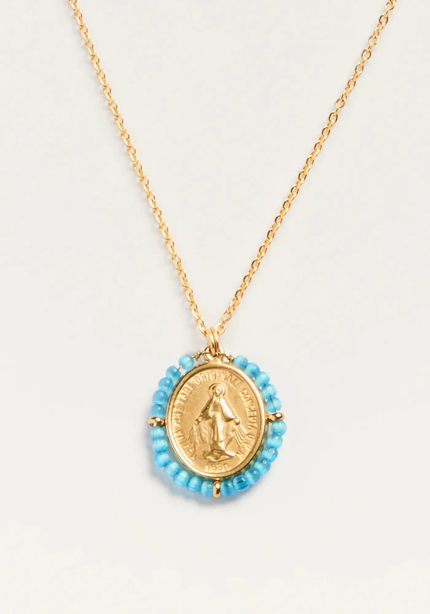 Le collier Belamar royal blue de chez Fancy Palas