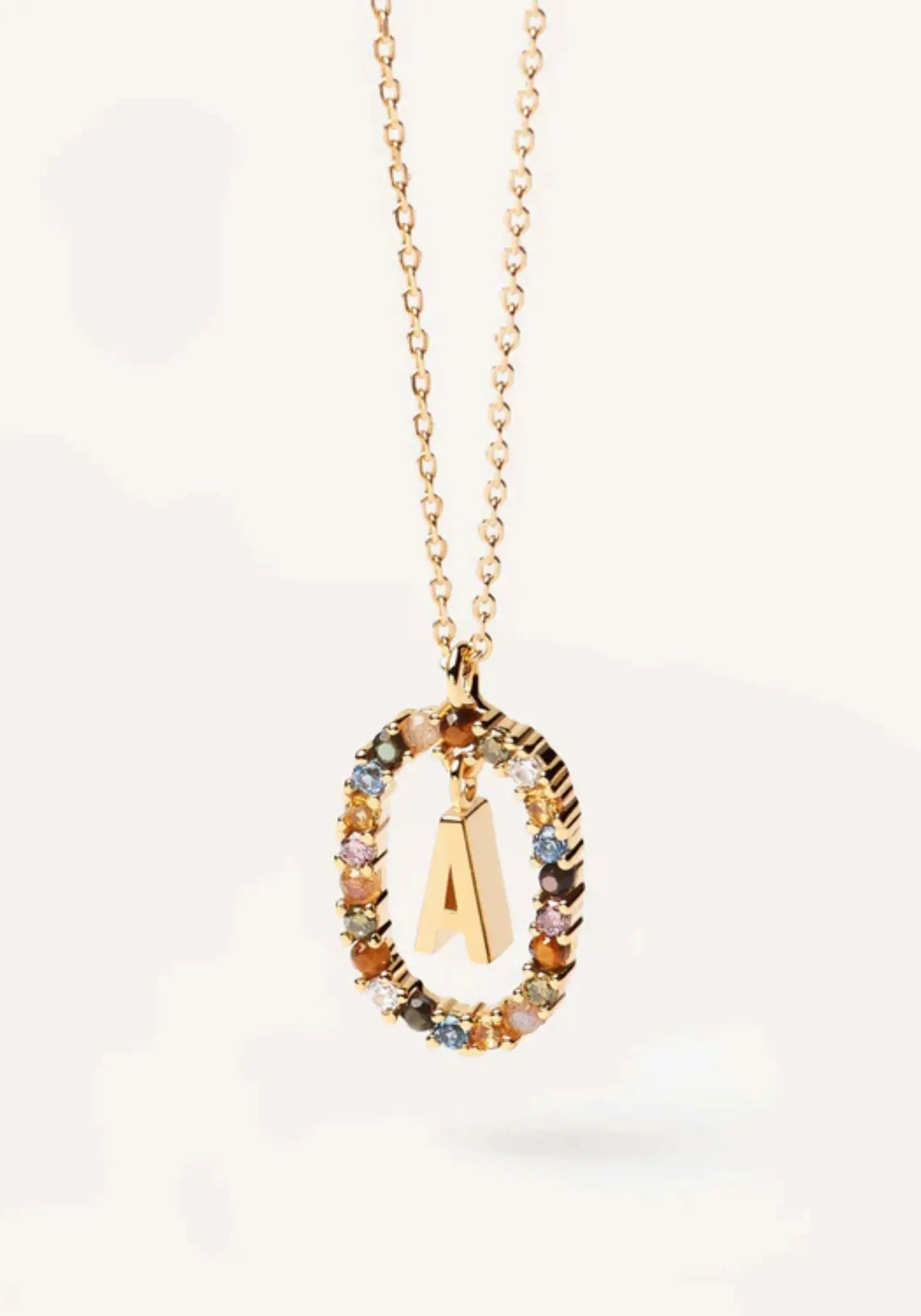 Le collier lettre A de chez PD Paola