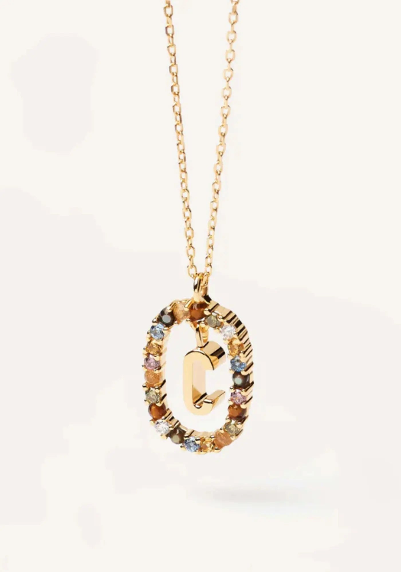 Le collier lettre C de chez PD Paola
