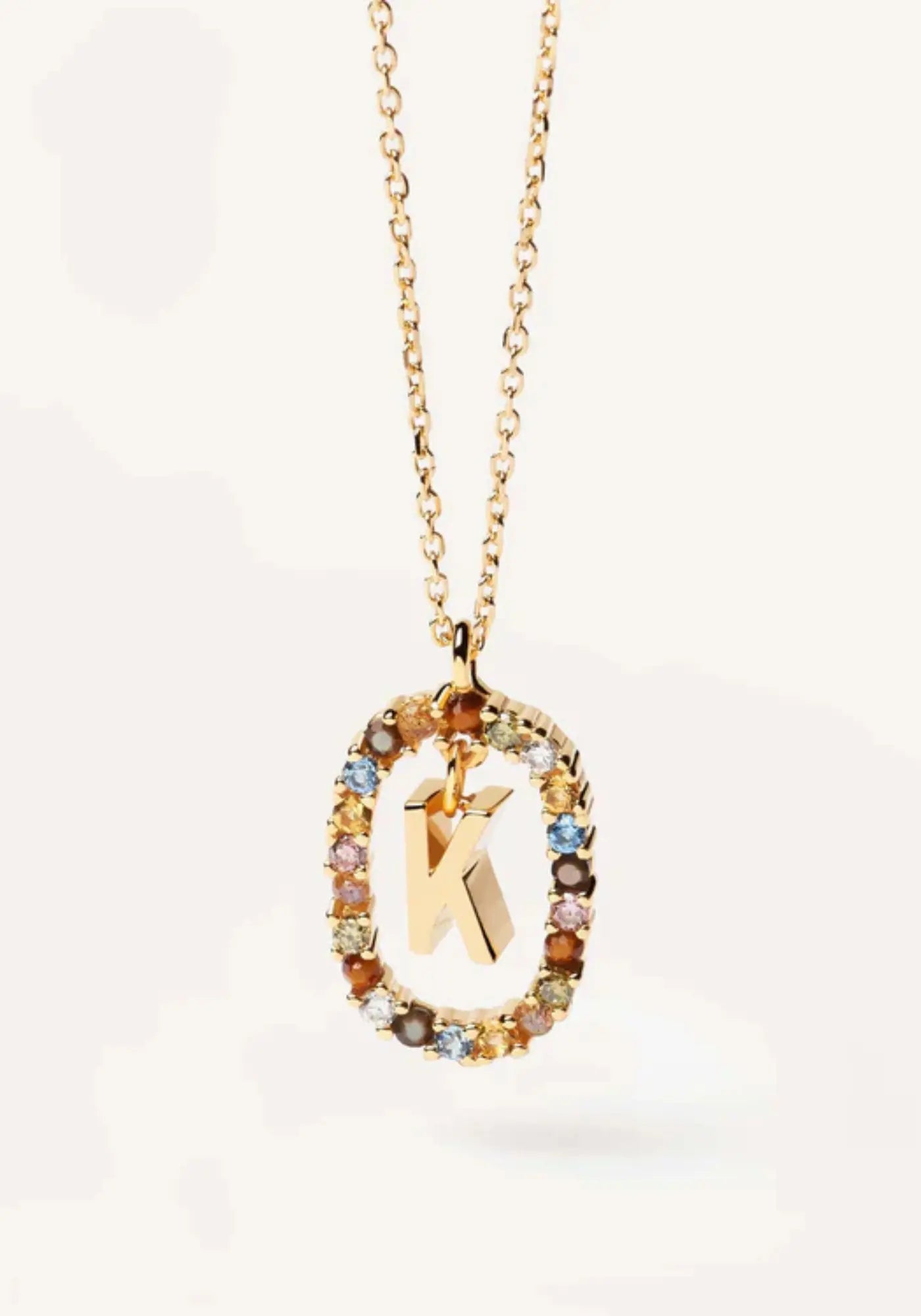 Le collier lettre K de chez PD Paola