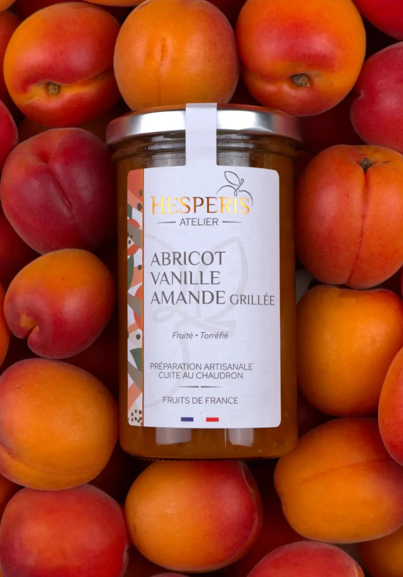 La confiture abricot vanille amande grillée de chez Atelier Hesperis
