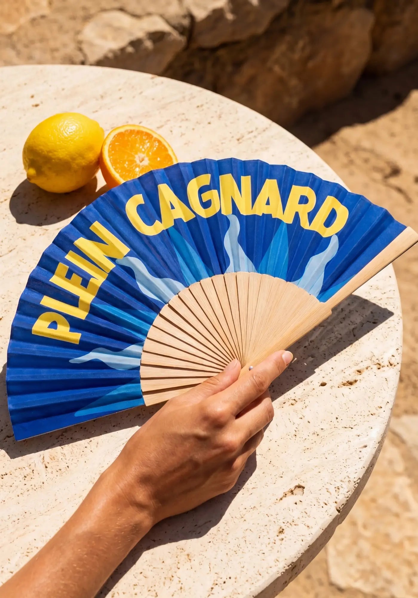 L'éventail Plein Cagnard de chez Soleil Mojito