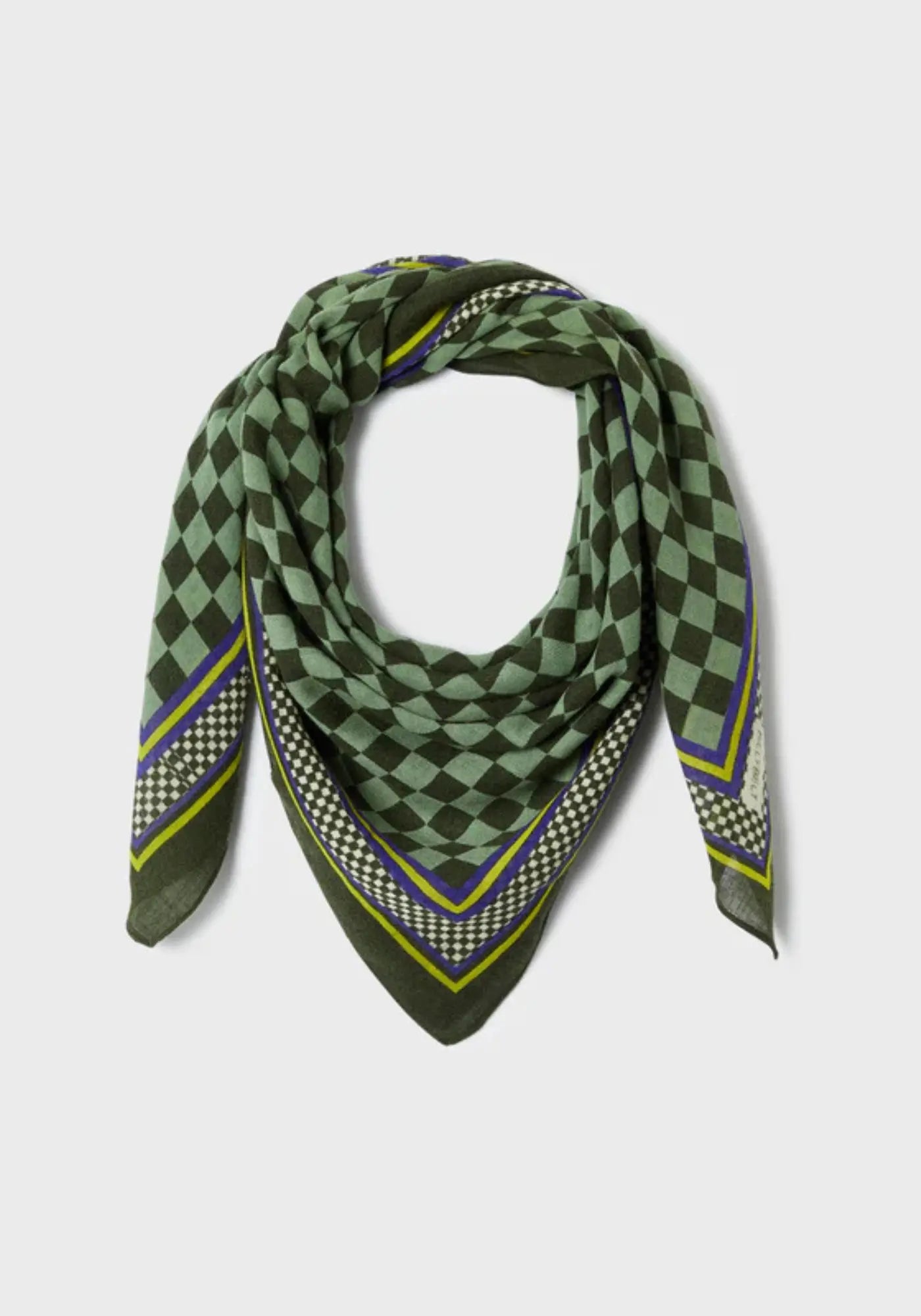 Le foulard 100% laine Caroline de chez Billy Belt 