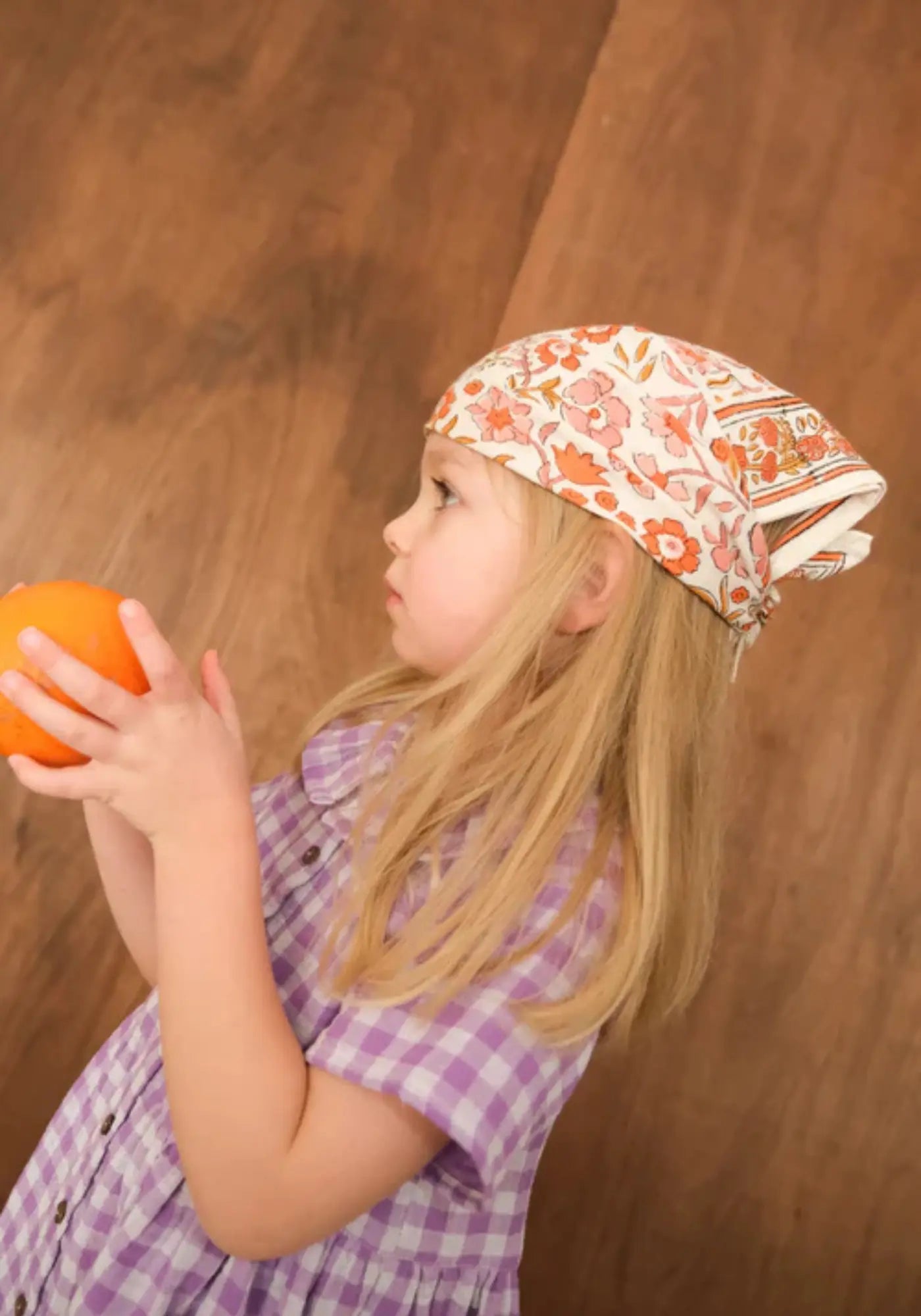 Le foulard delhi kids 50cm brique de chez So Family