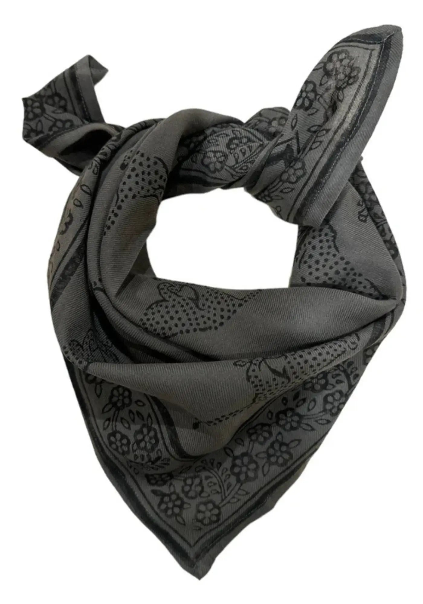 Le foulard leo charbon de chez So Family 