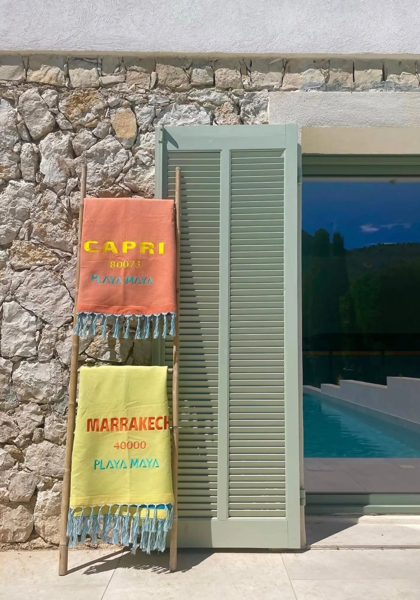 La fouta Capri de chez Playa Maya 
