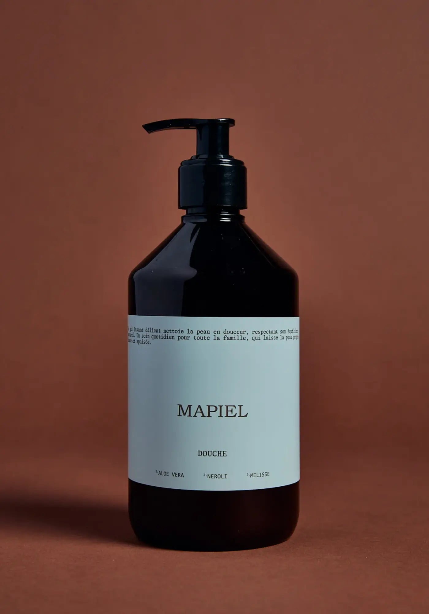 Le gel lavant douche de chez Mapiel