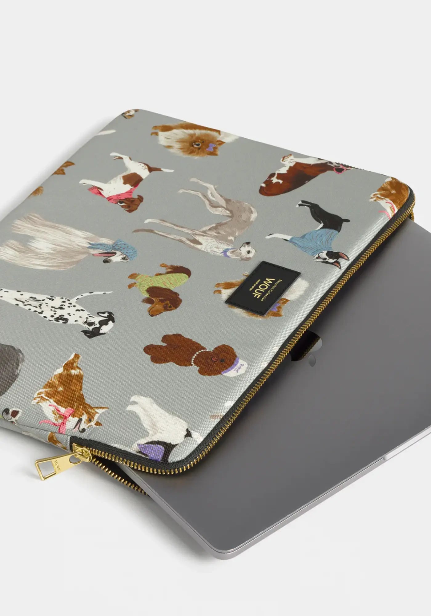 La housse d'ordinateur 13 et 14 pouces Puppy de chez Wouf