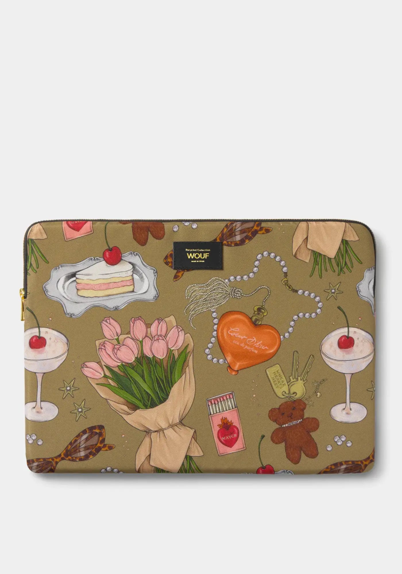 La housse d'ordinateur 15 et 16 pouces Tender de chez Wouf