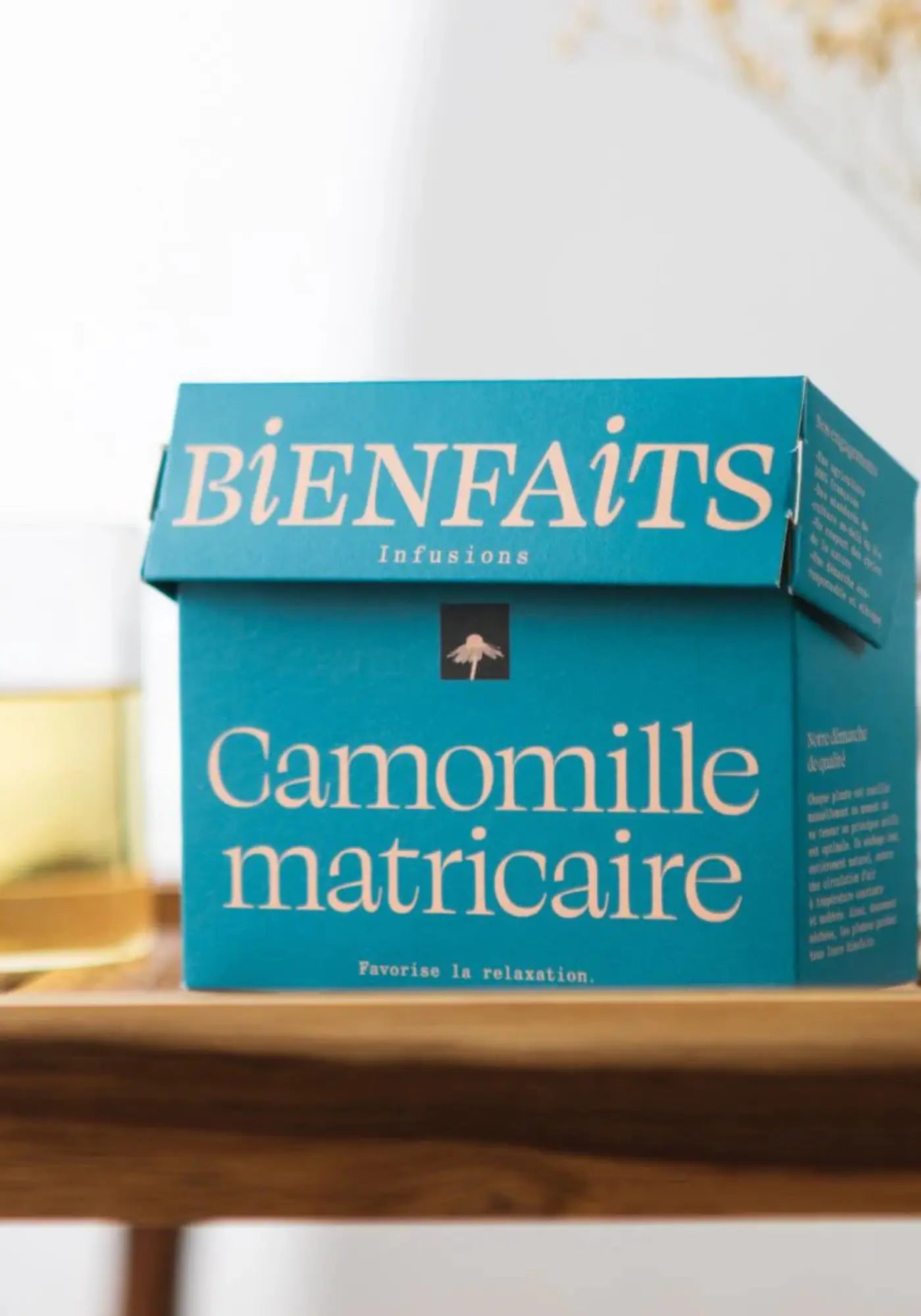 L'infusion camomille matricaire de chez Bienfaits