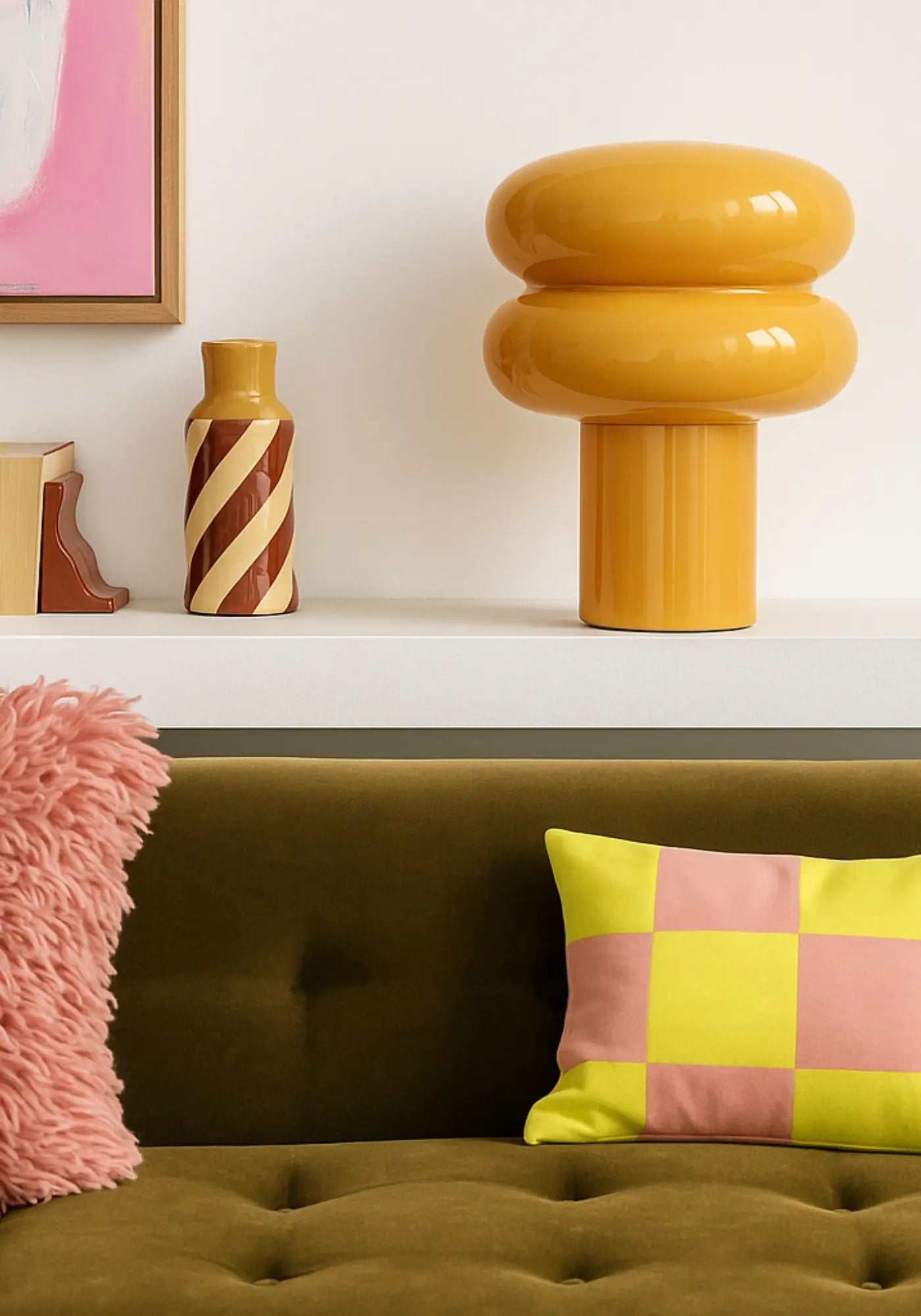 La lampe Poppo brun de chez Opjet