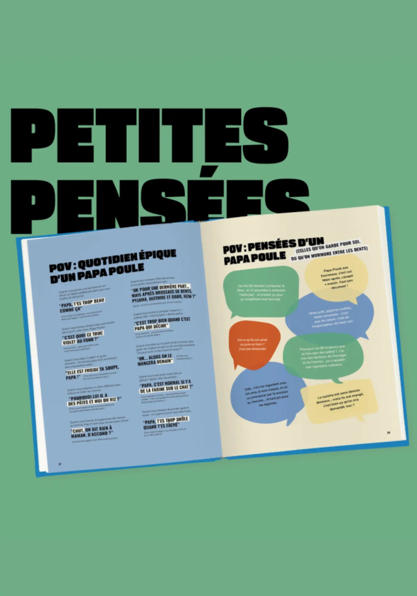 Le livre de recettes Papa Poule de chez Cloch