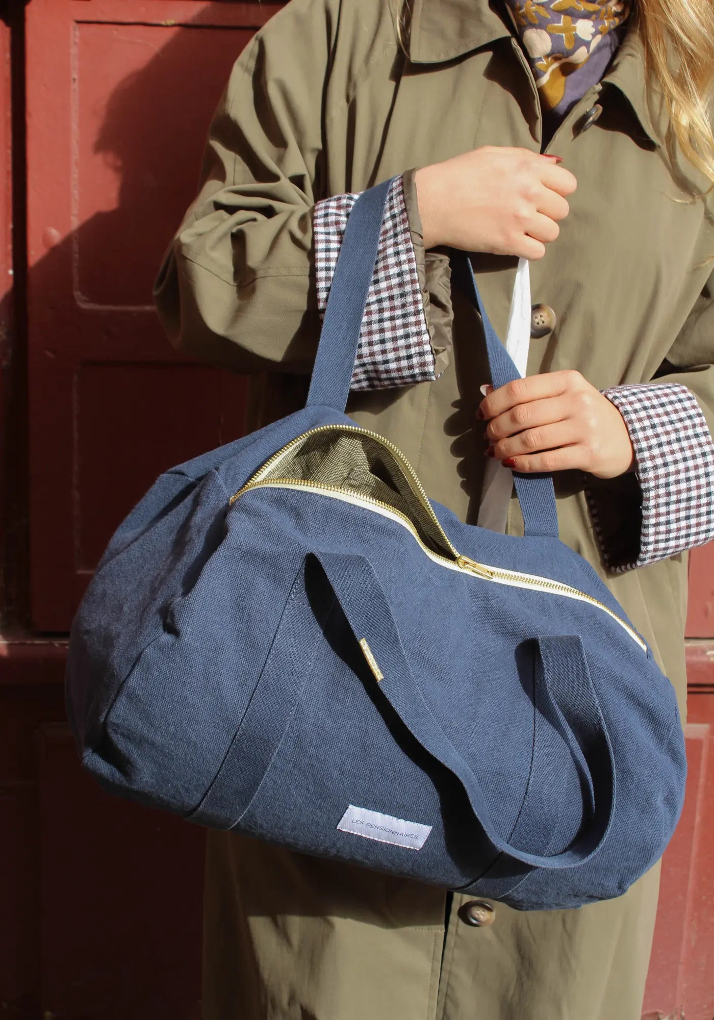 Le mini sac bowling bleu orage des Pensionnaires