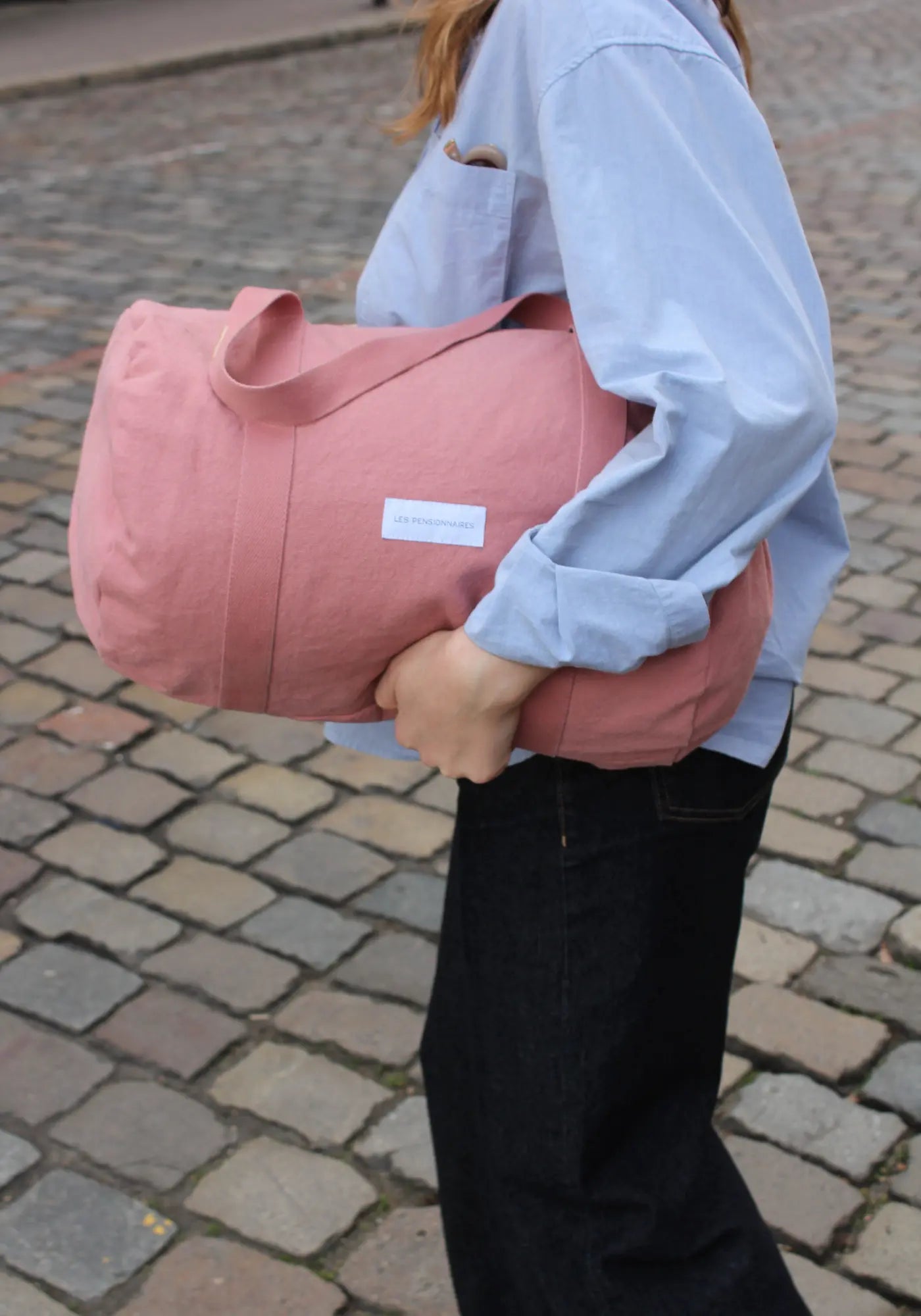Le mini sac bowling bois de rose des Pensionnaires