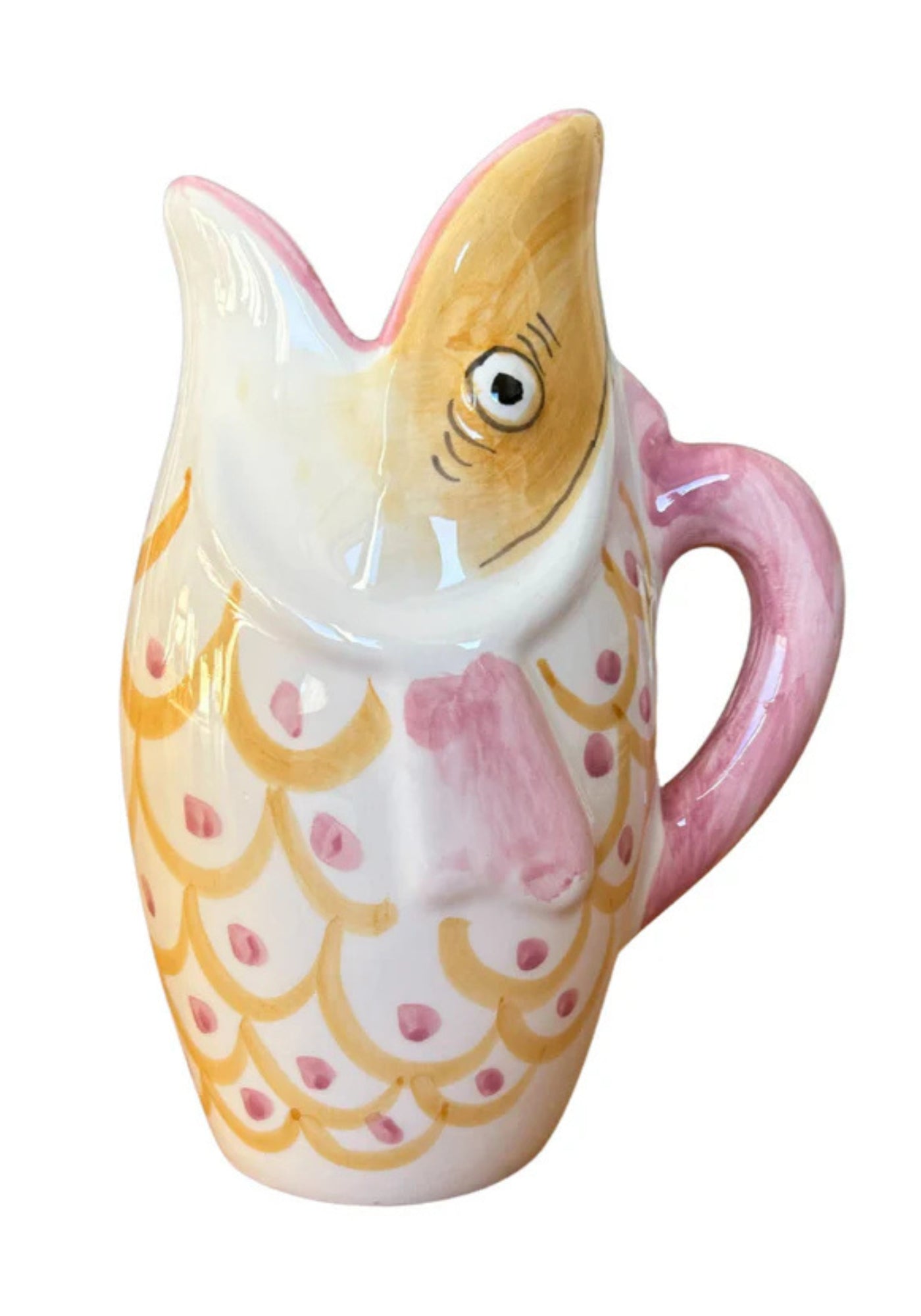 Le pichet poisson rose de chez Molleni 