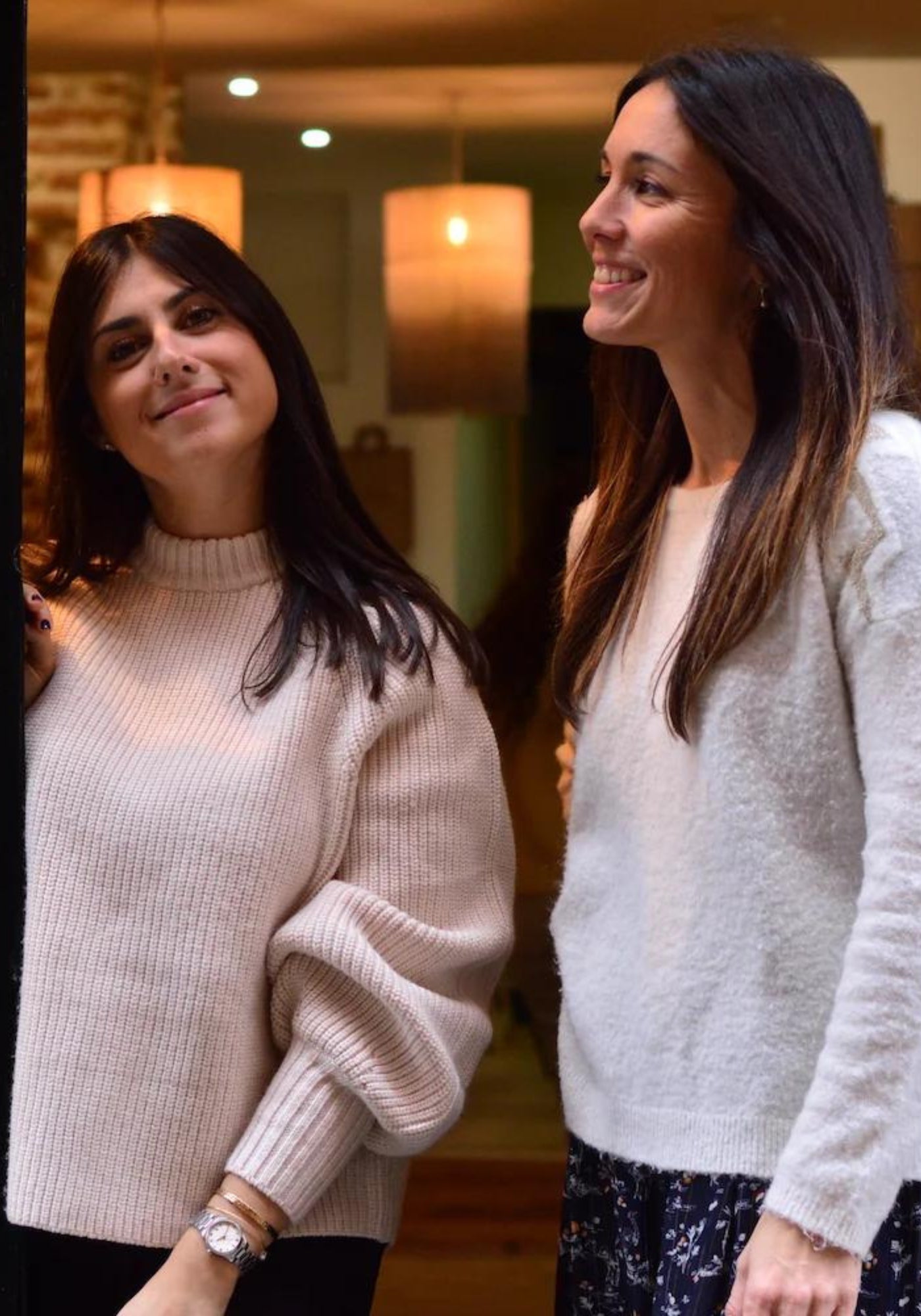 Photo des créatrices Emma Rodriguez et Sarah Gomez de la marque Maison Marah