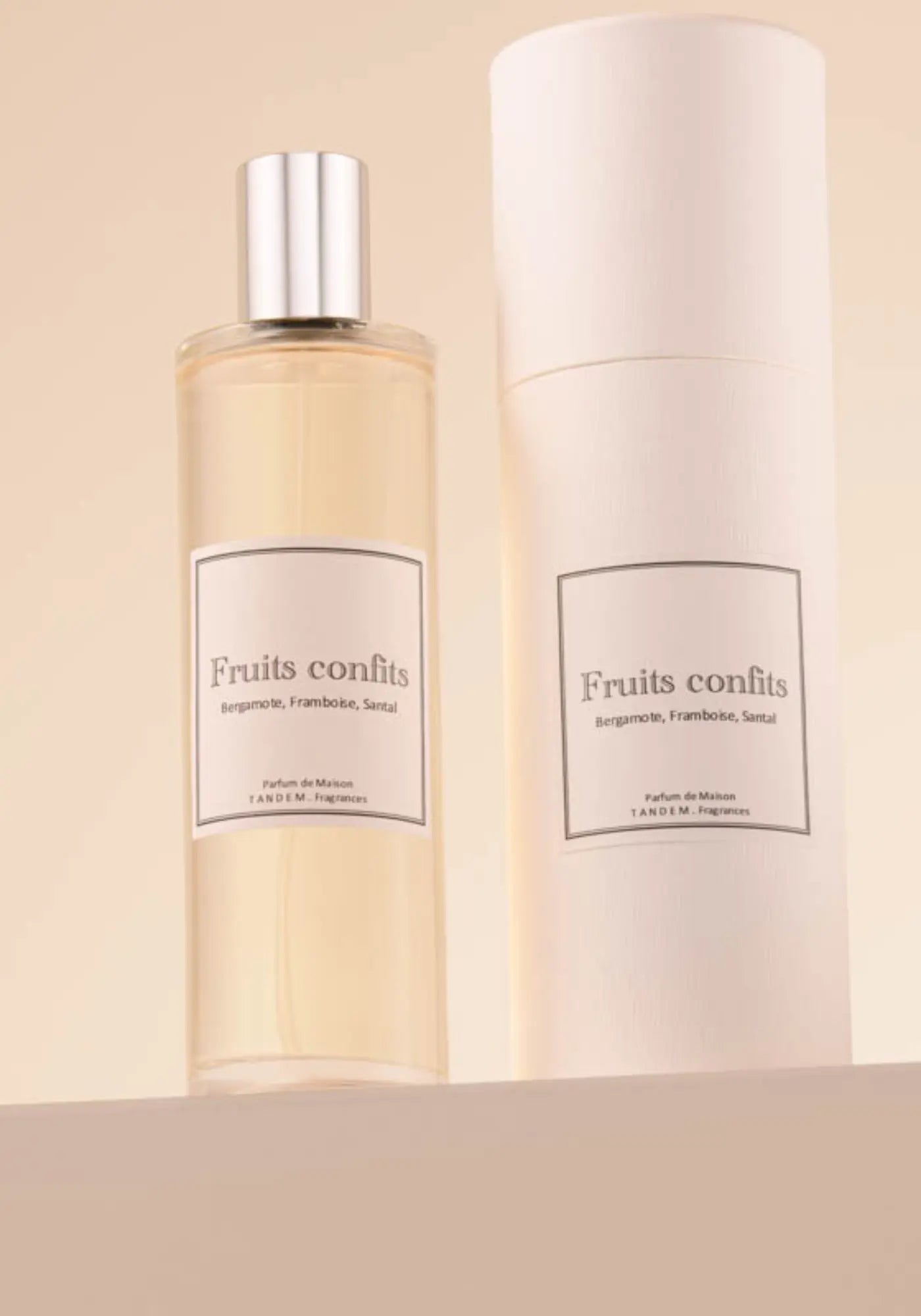 Le room spray 100ml fruits confits de chez Tandem Fragrances
