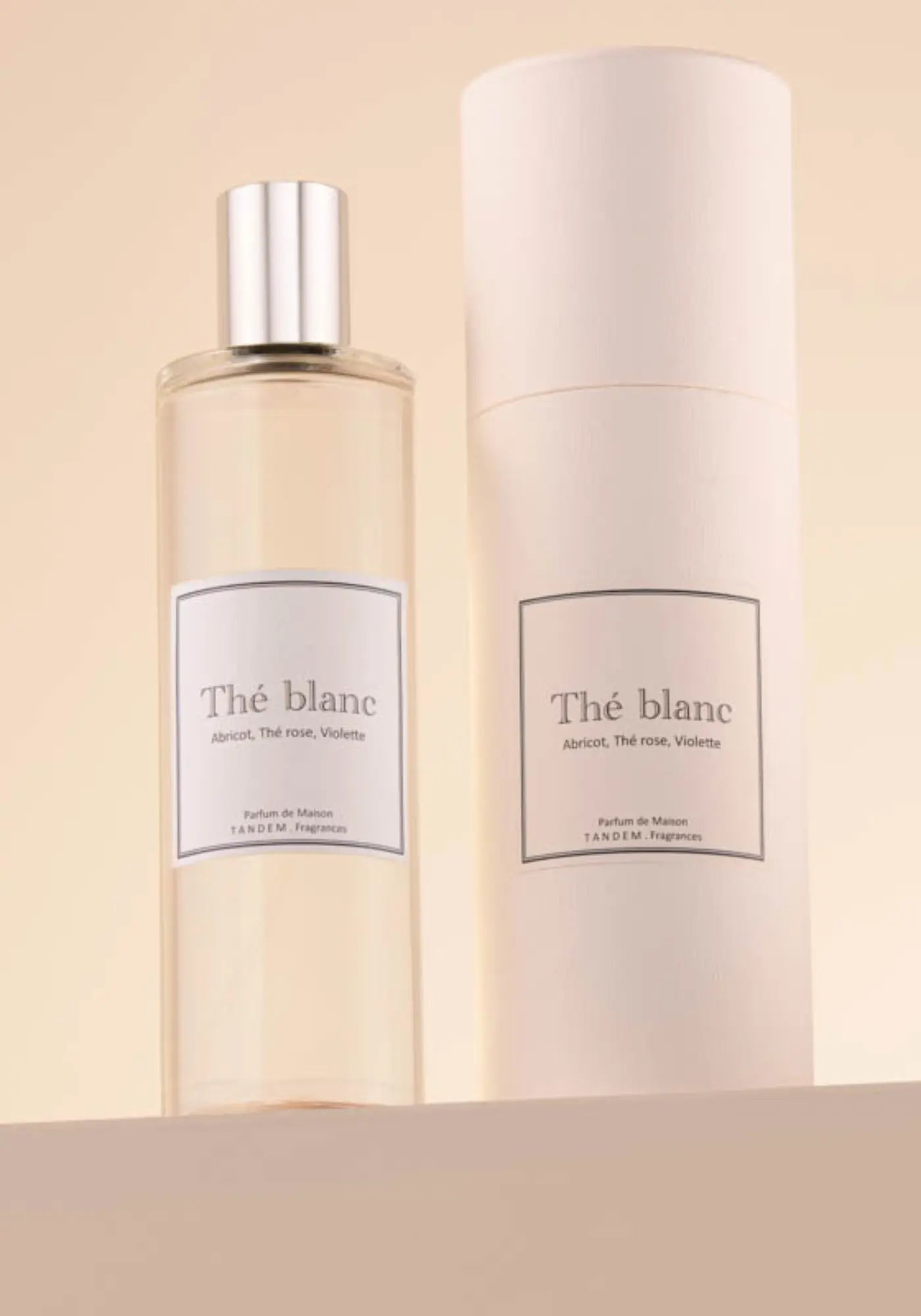 Le room spray 100ml thé blanc de chez Tandem Fragrances