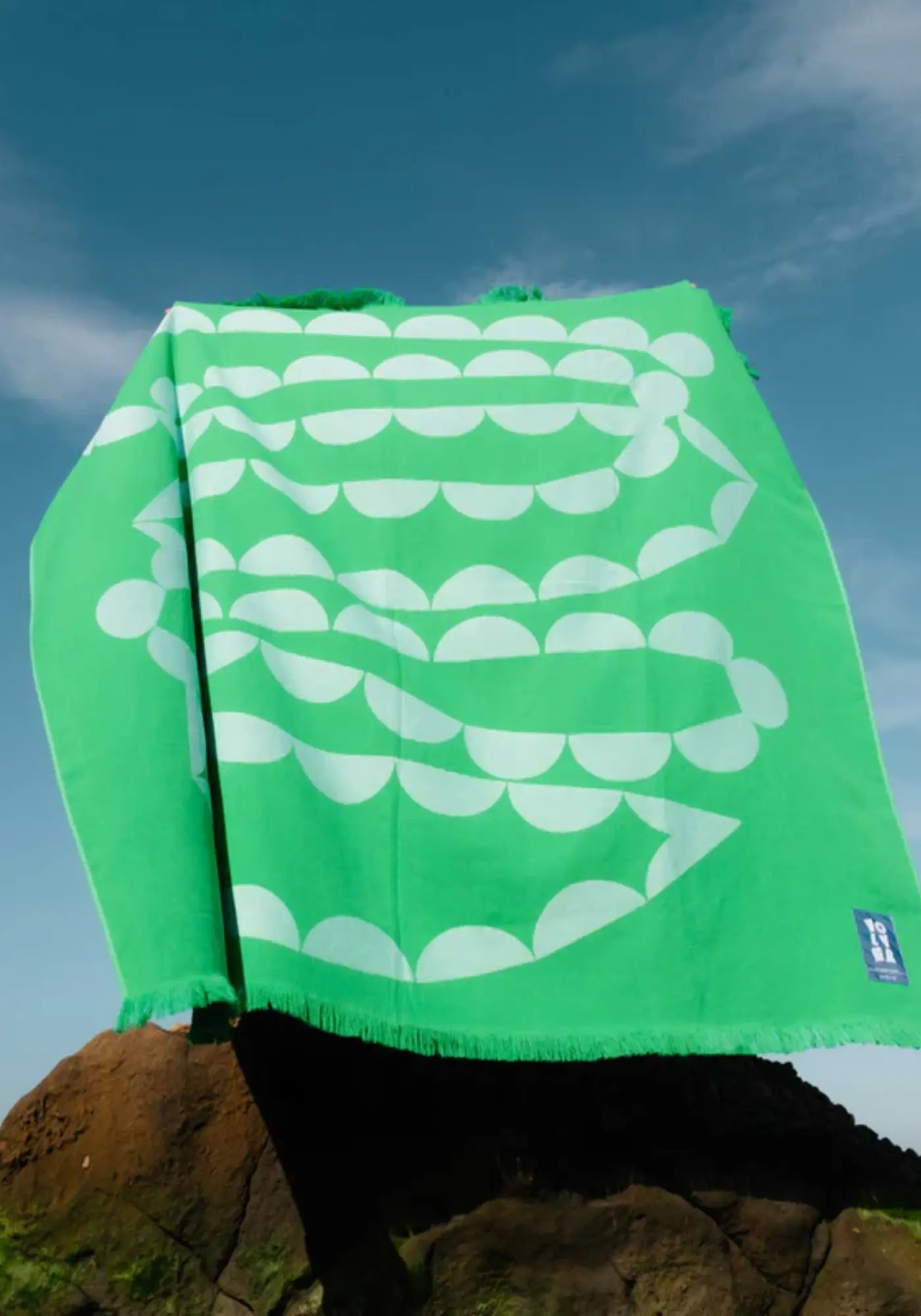 La serviette smile de chez Hello Volver