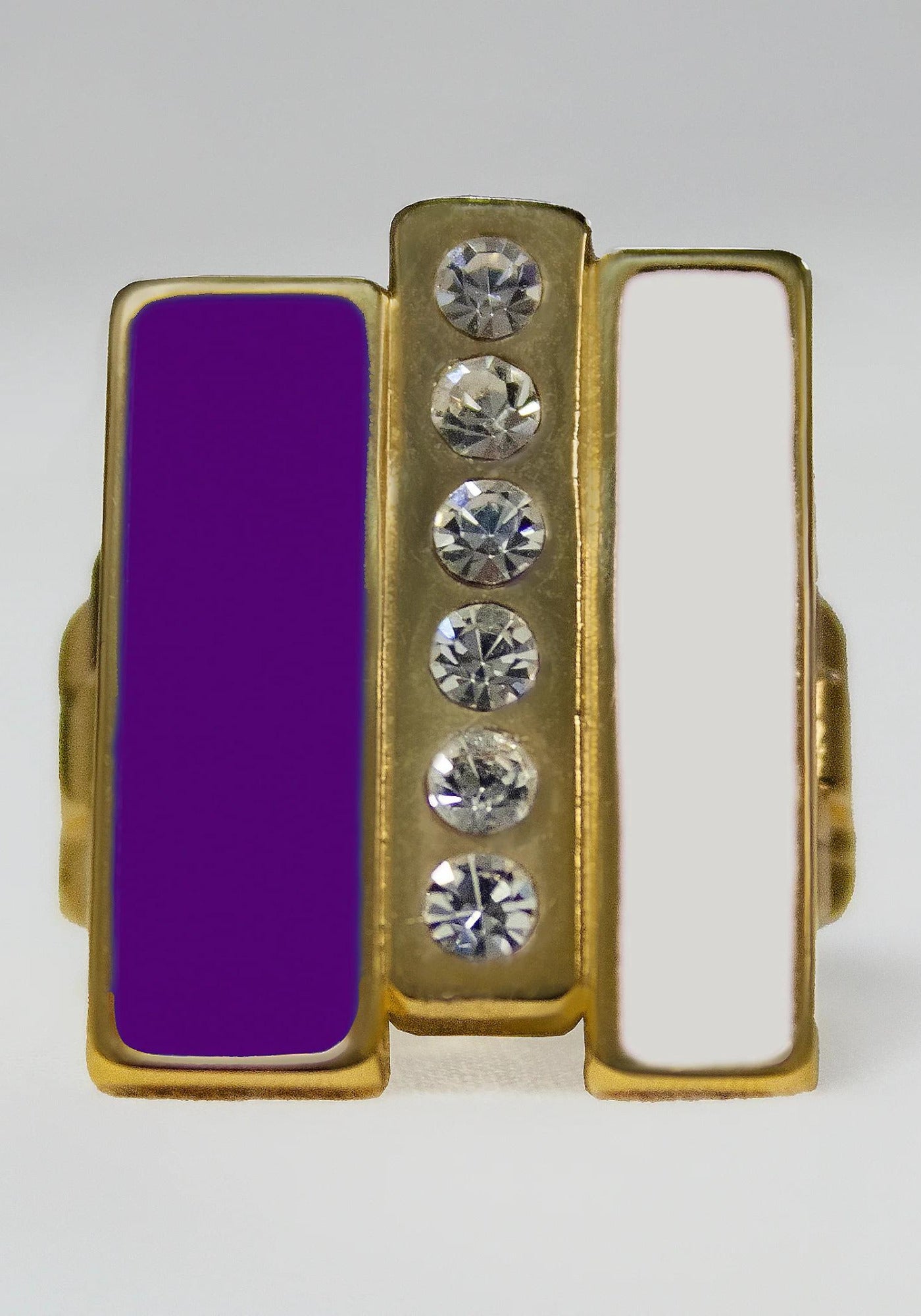 La bague pour femme The Star Ring Purple de chez Maison 77